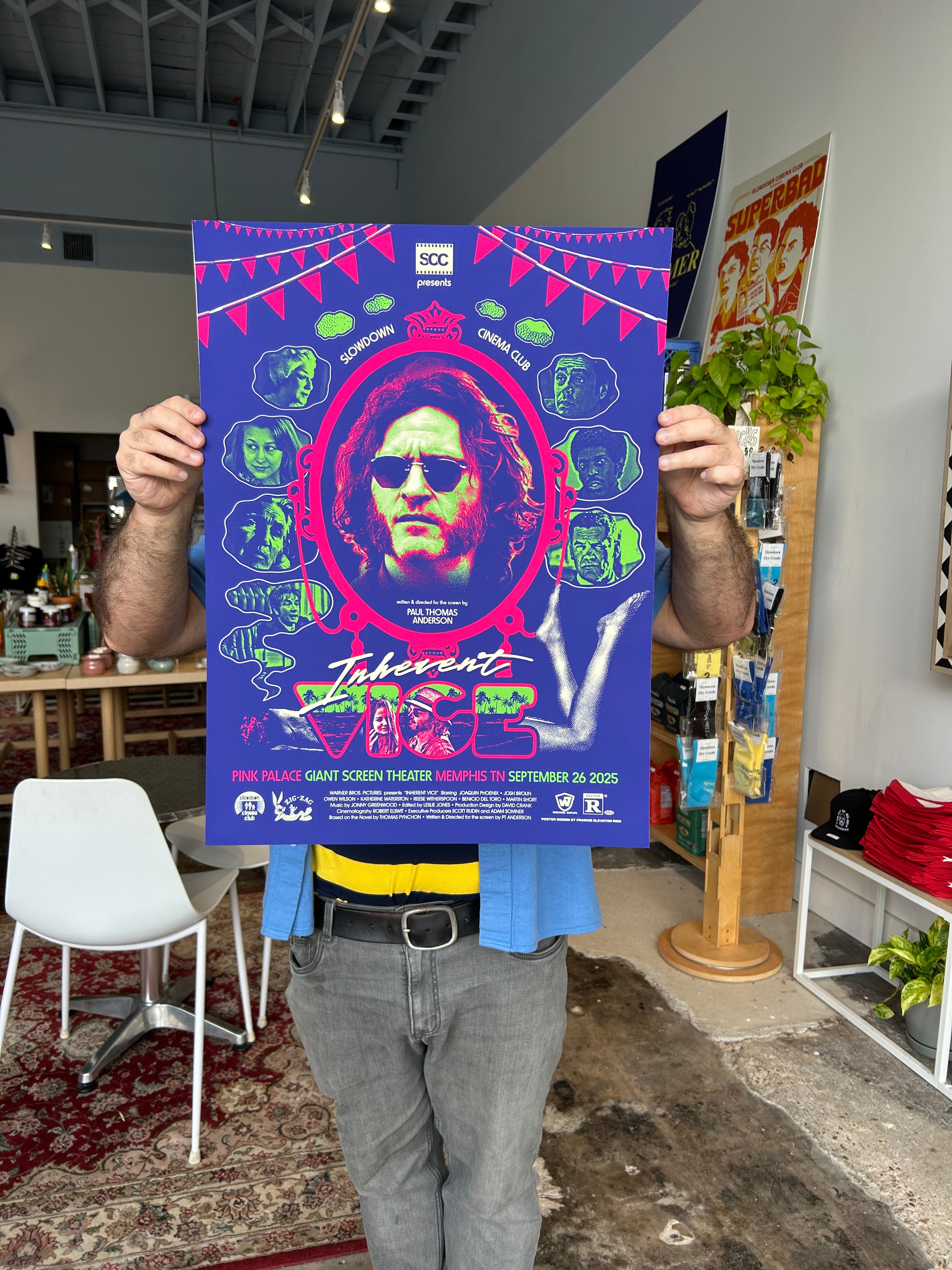Slowdown Cinema Club Inherent Vice Posters