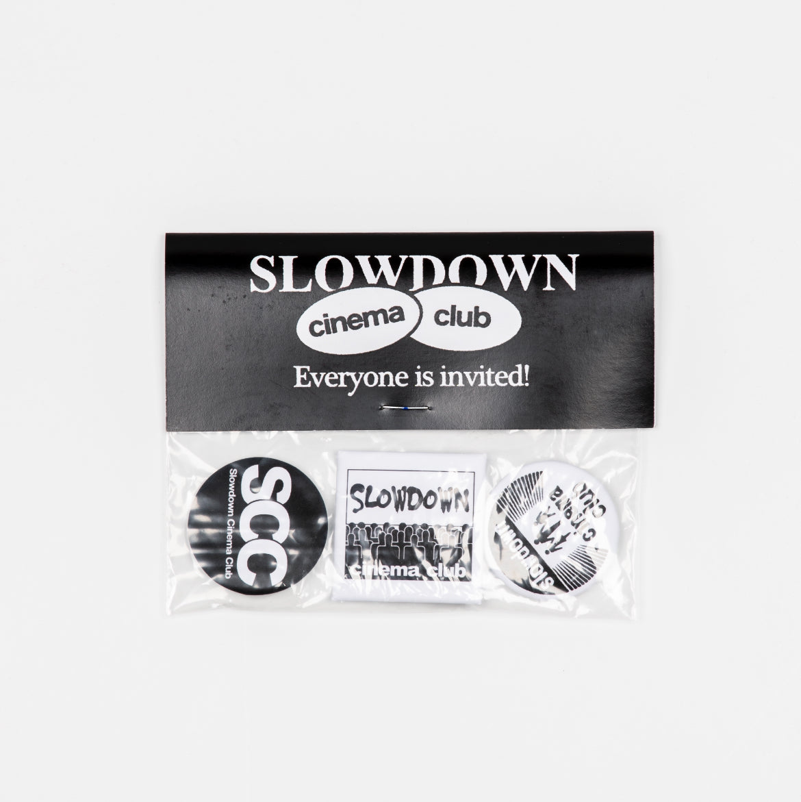 Slowdown Cinema Club Button Pack