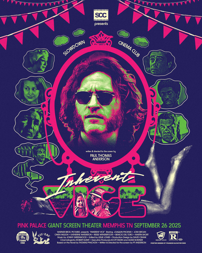 Slowdown Cinema Club Inherent Vice Posters