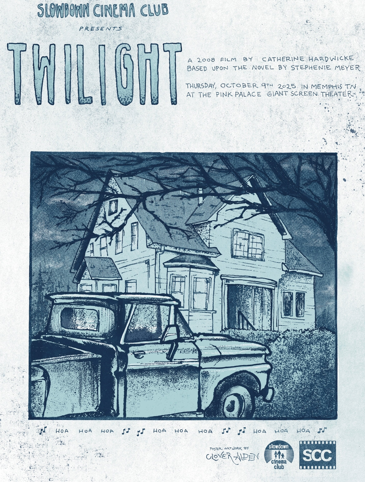 Slowdown Cinema Club Twilight Poster