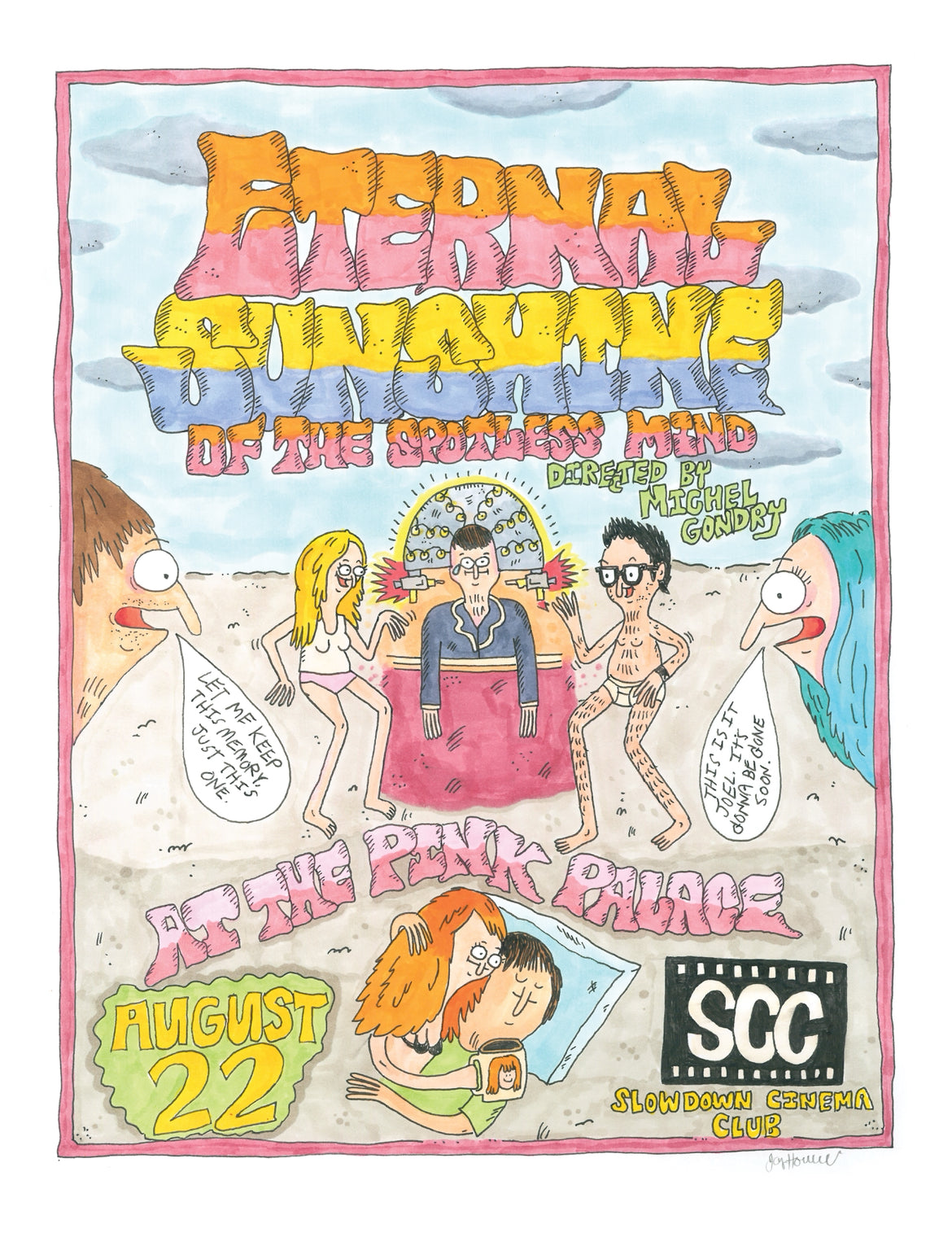 Slowdown Cinema Club Eternal Sunshine Poster