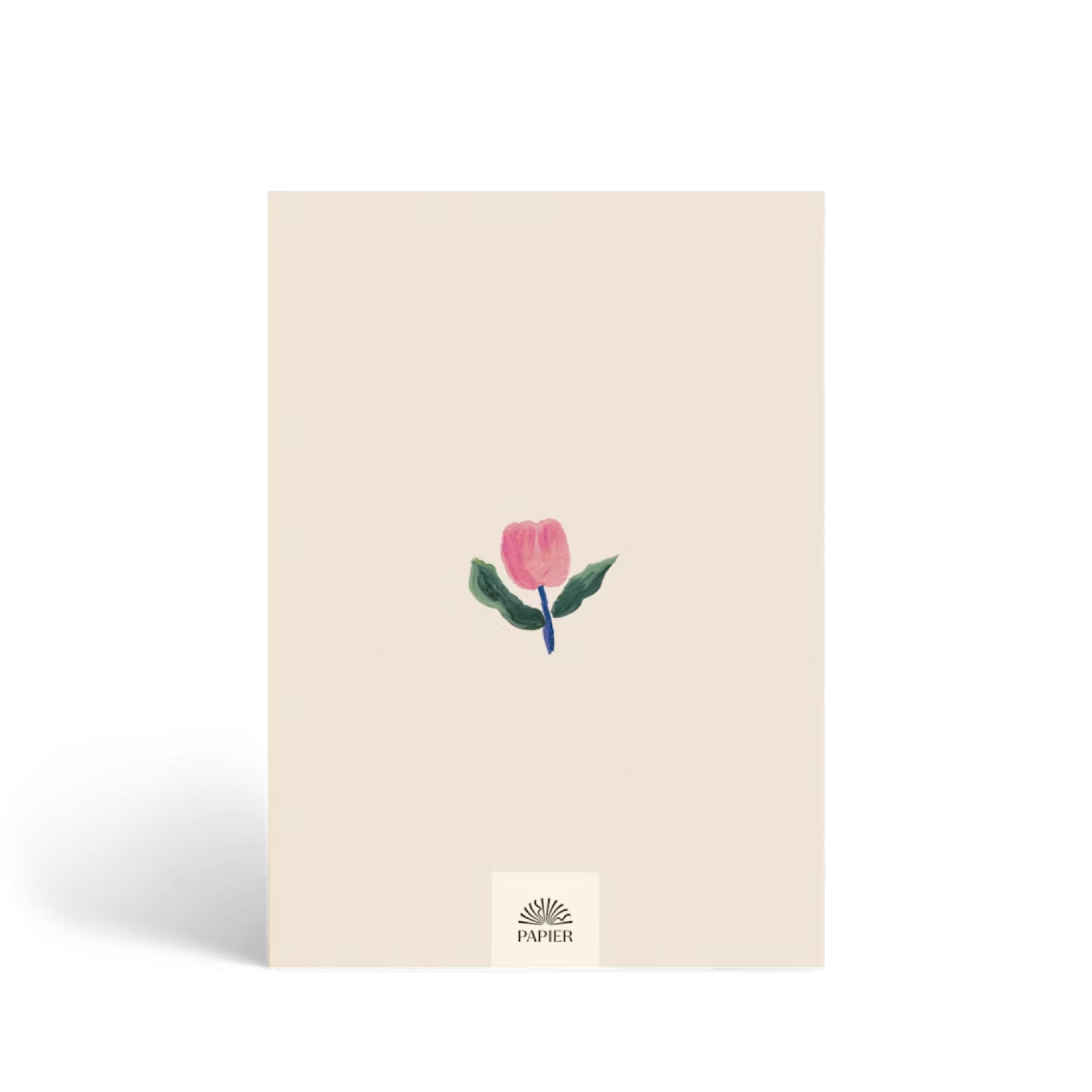 Guided Wellness Journal, A5 Hardcover - Tulip Vase