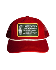 Slowdown “Peace in Shelby County” Burnt Orange Trucker Hat