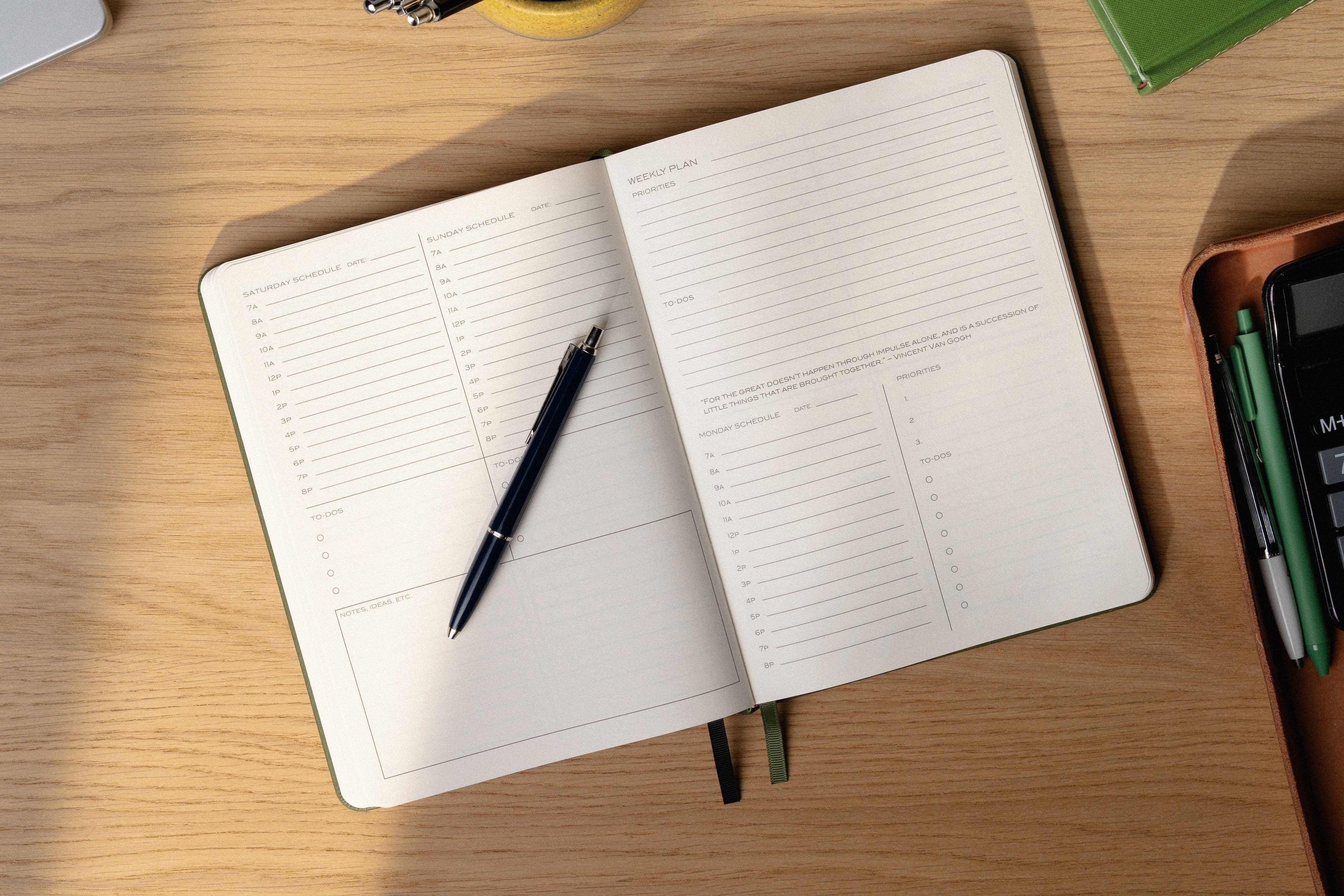 Yearly Workflow Planner (2026)