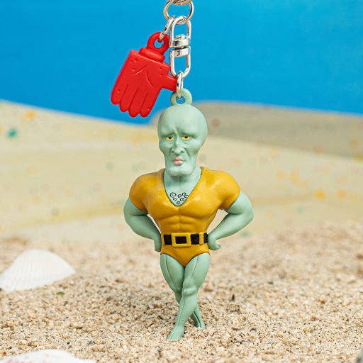 SpongeBob Muscl Buff Series Random Figure Keychain Blind Box