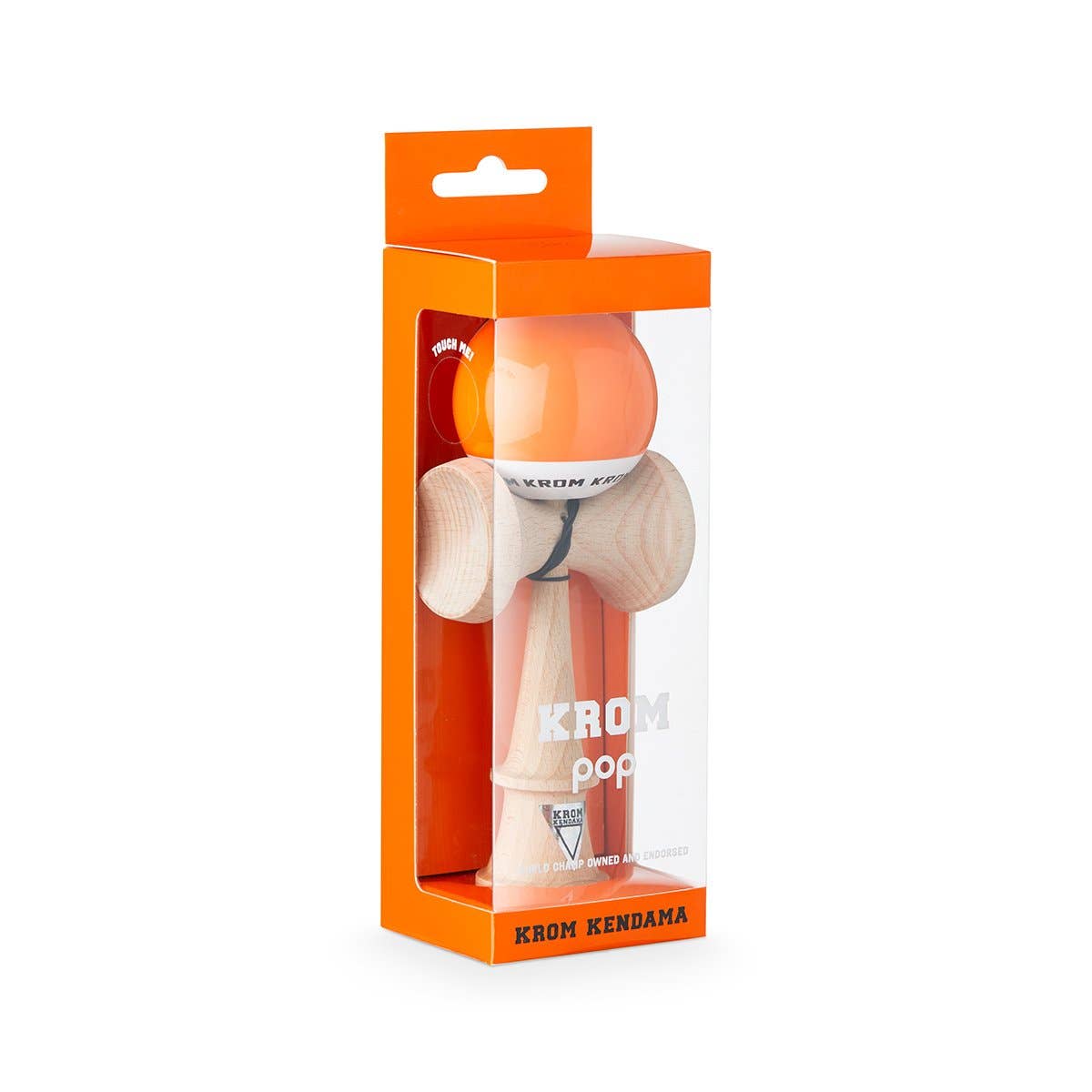 KROM · POP LOL ORANGE · KENDAMA