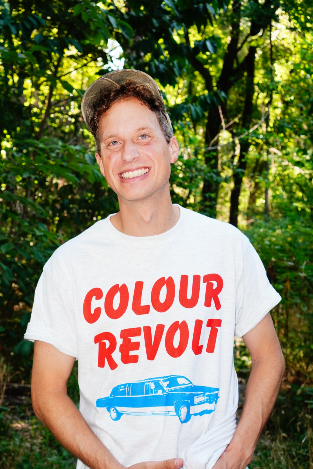 Colour Revolt ash Grey Tee