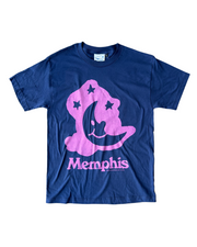 Memphis Moon Shirt-Navy
