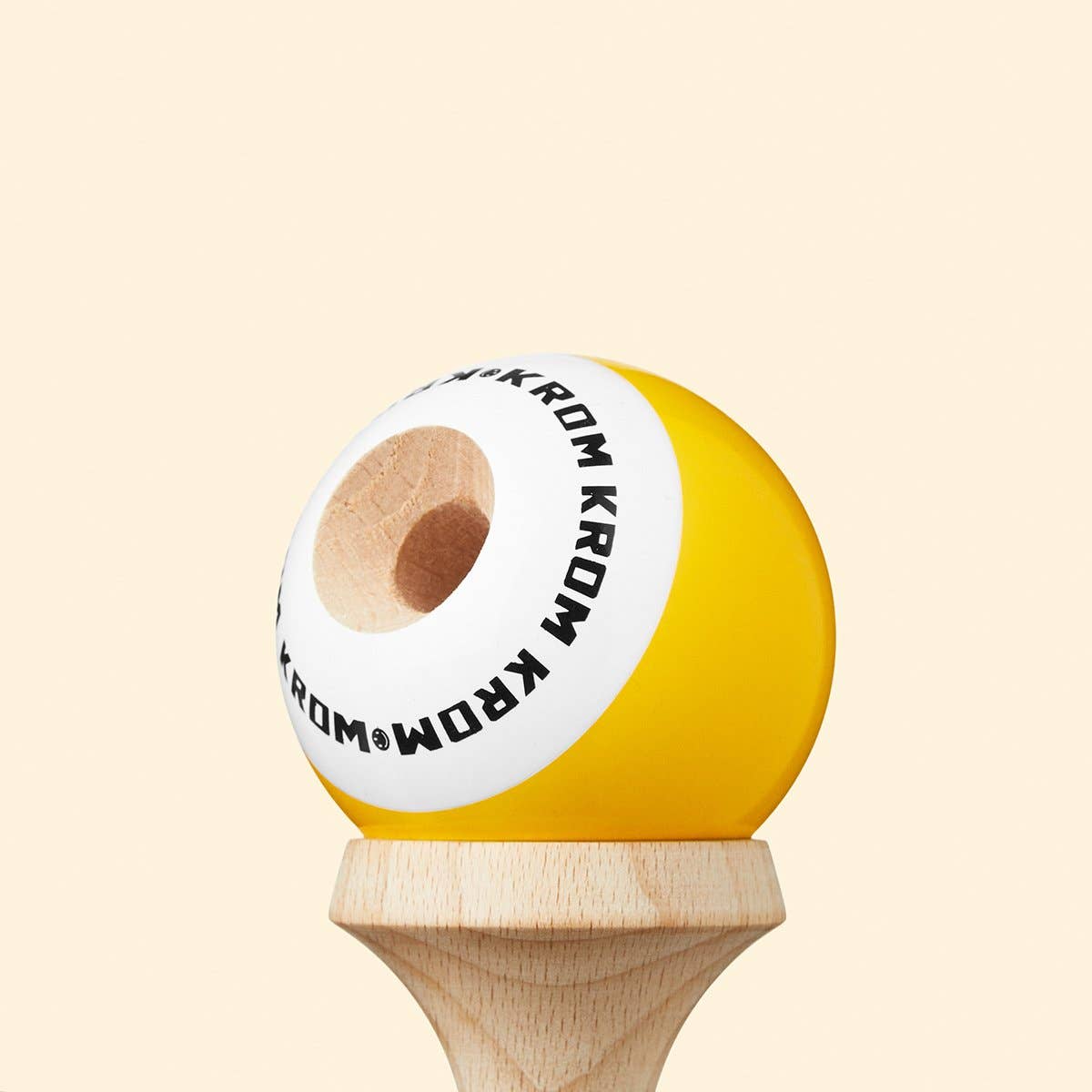 KROM · POP LOL YELLOW · KENDAMA