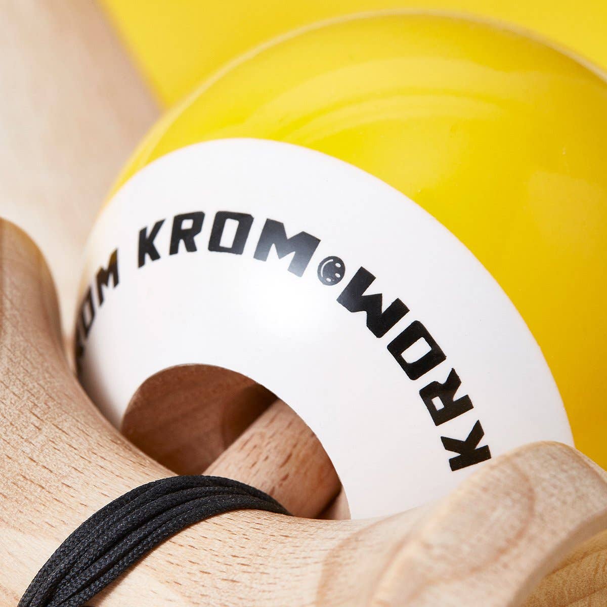 KROM · POP LOL YELLOW · KENDAMA