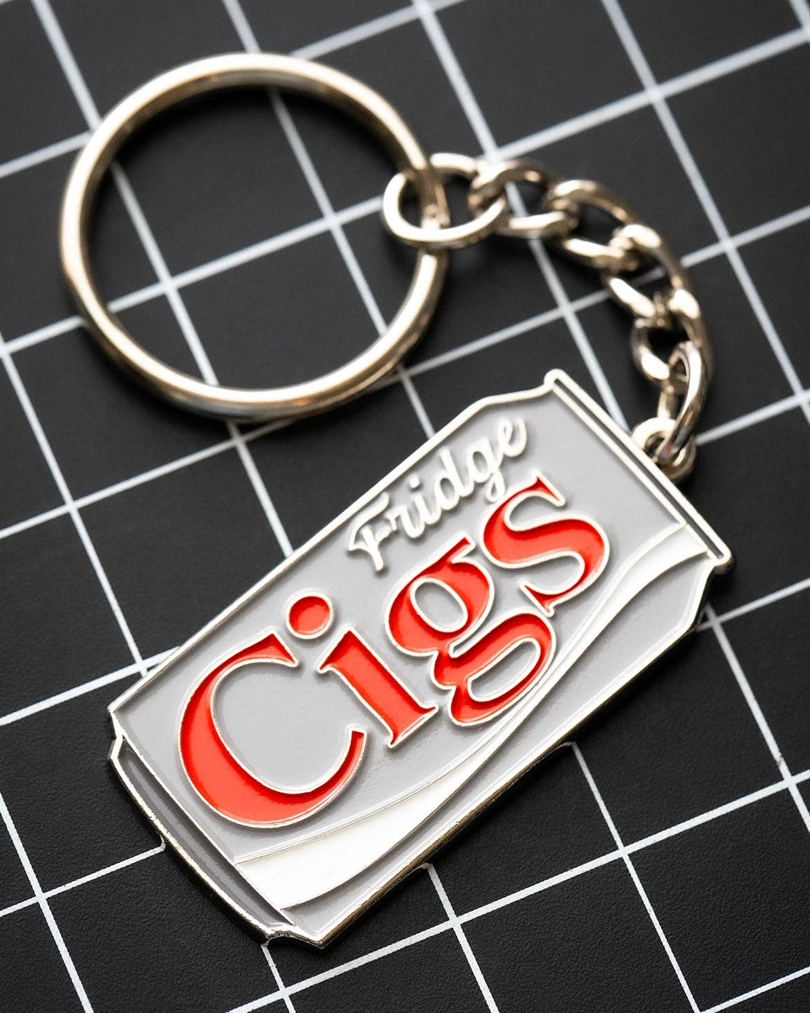 Fridge Cigarette Diet Coke Keychain