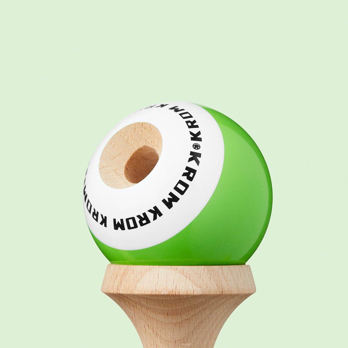 KROM · POP LOL LIME GREEN · KENDAMA
