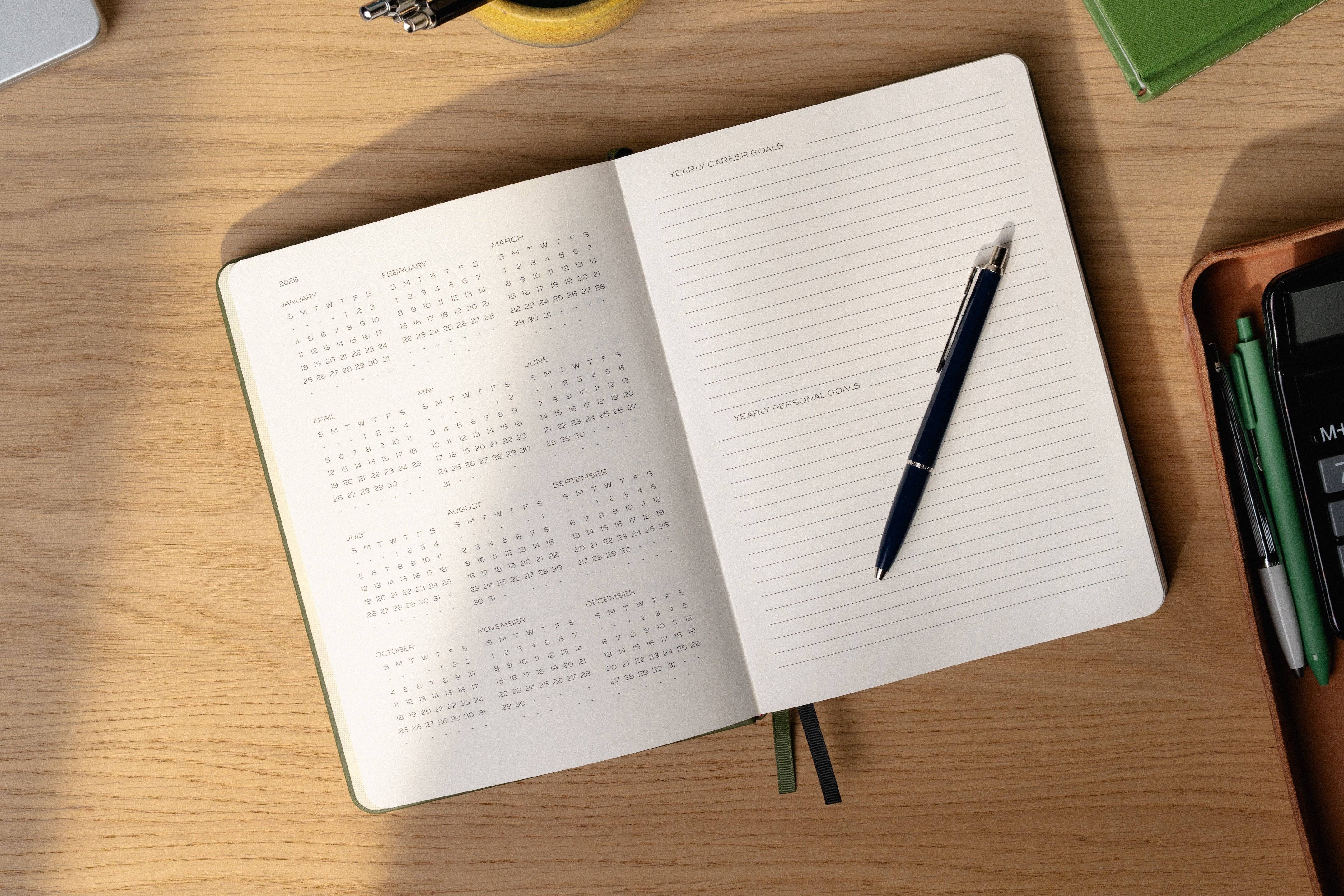 Yearly Workflow Planner (2026)