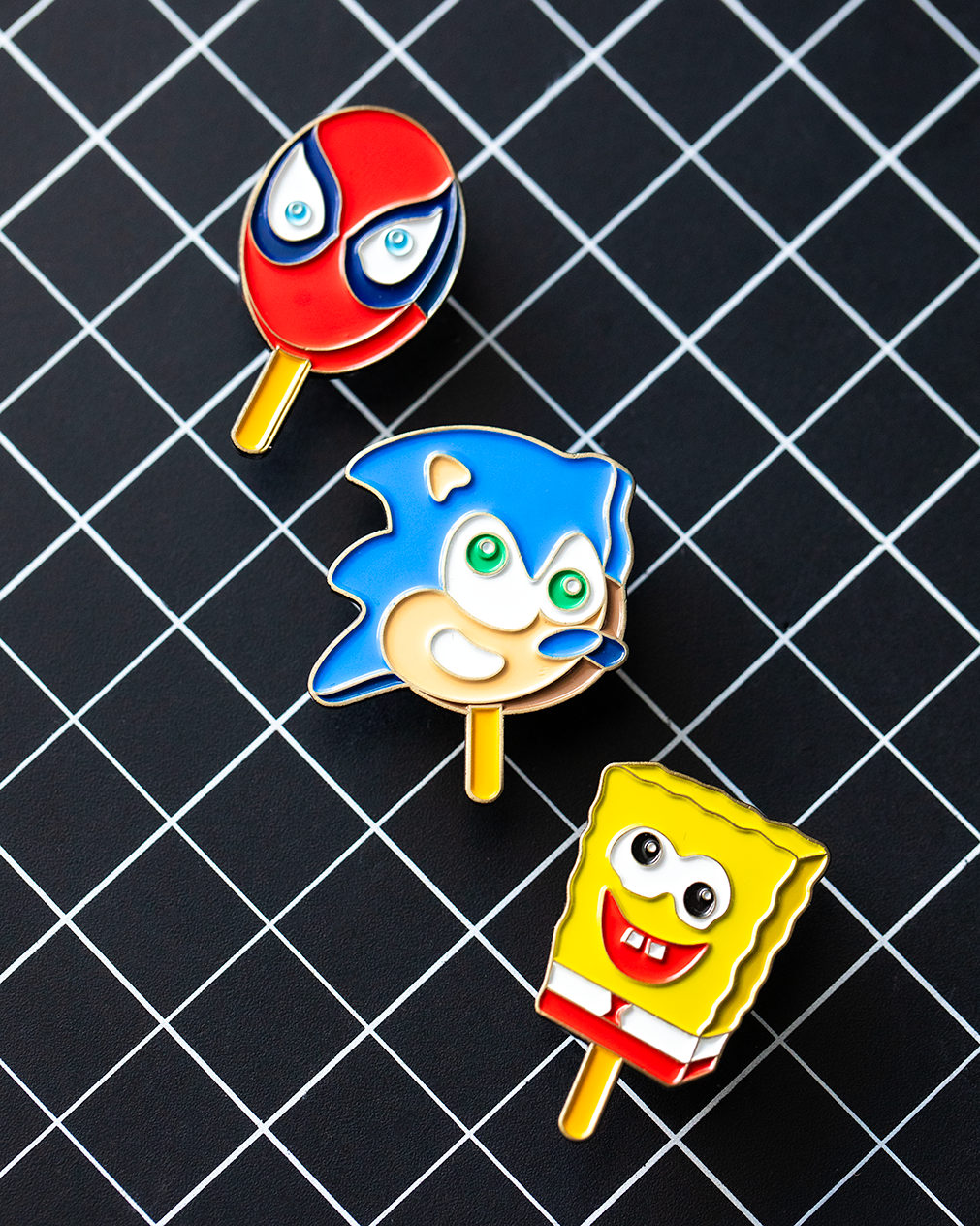 SpongeBob Popsicle Enamel Pin