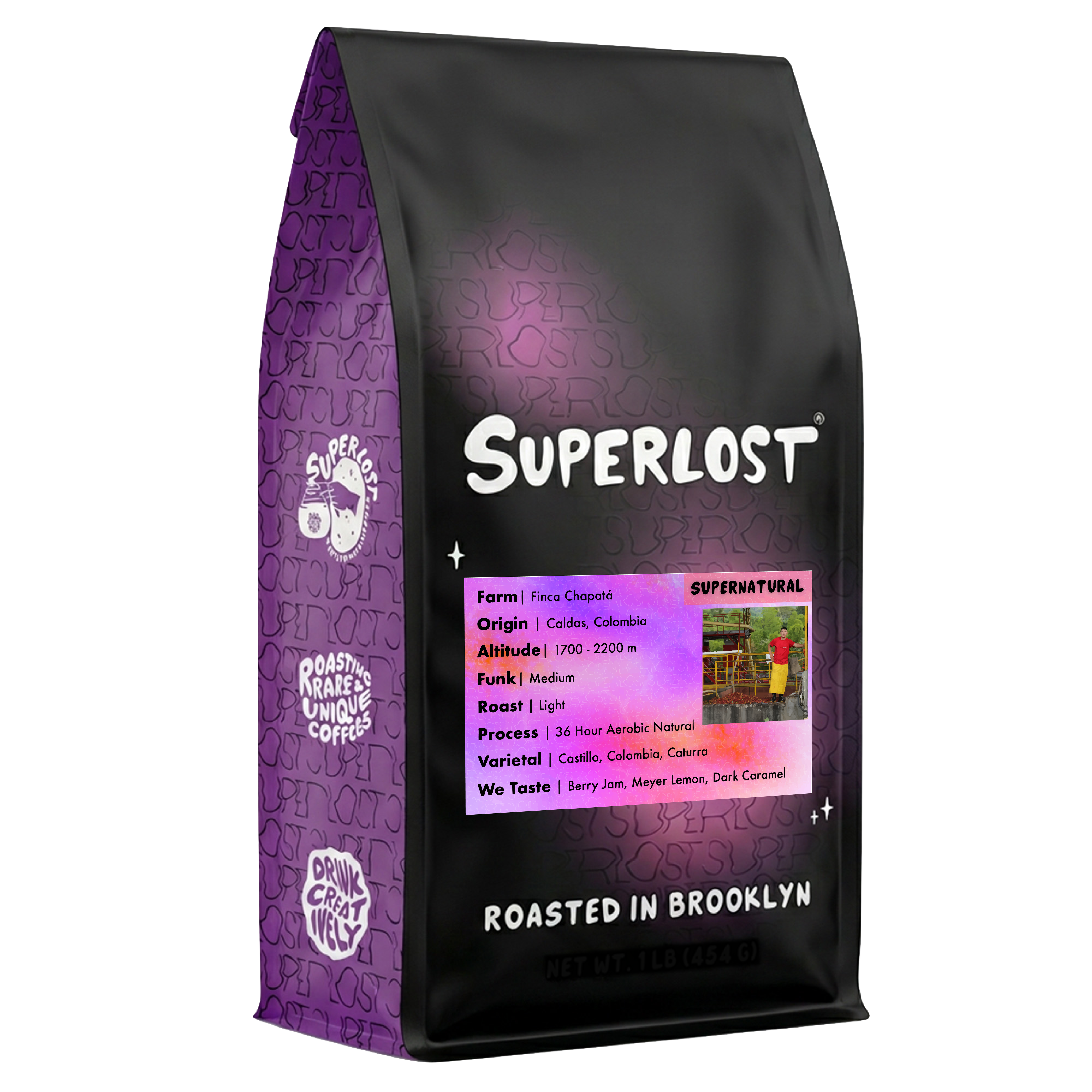 Finca Chapatà - 36 Hour Aerobic Natural Process Light Coffee