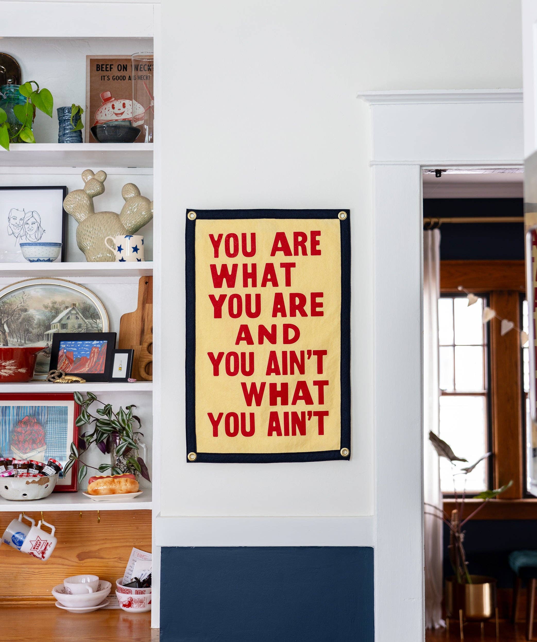 You Are What You Are Camp Flag • John Prine x Oxford Pennant