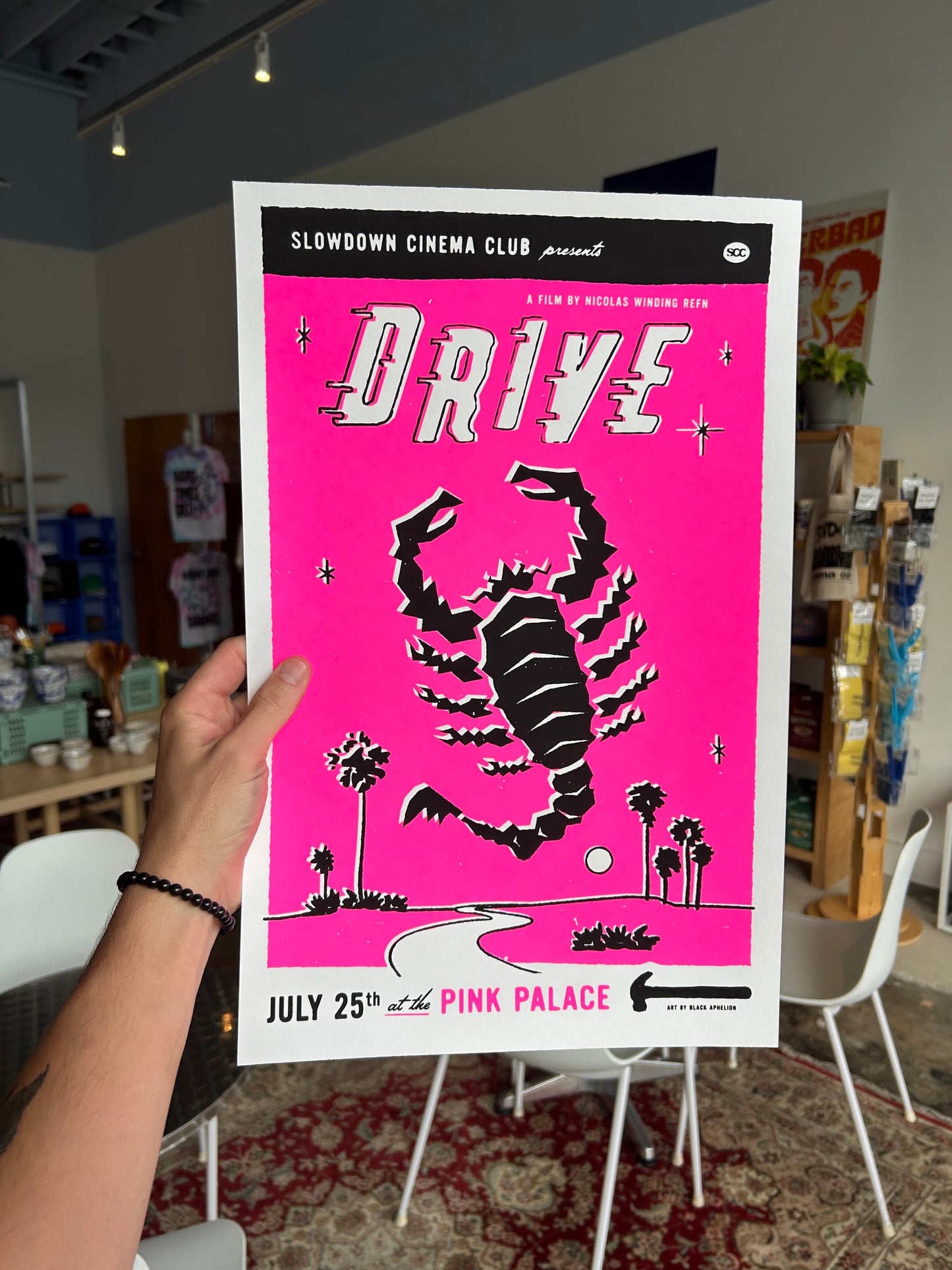 Slowdown Cinema Club Drive Poster