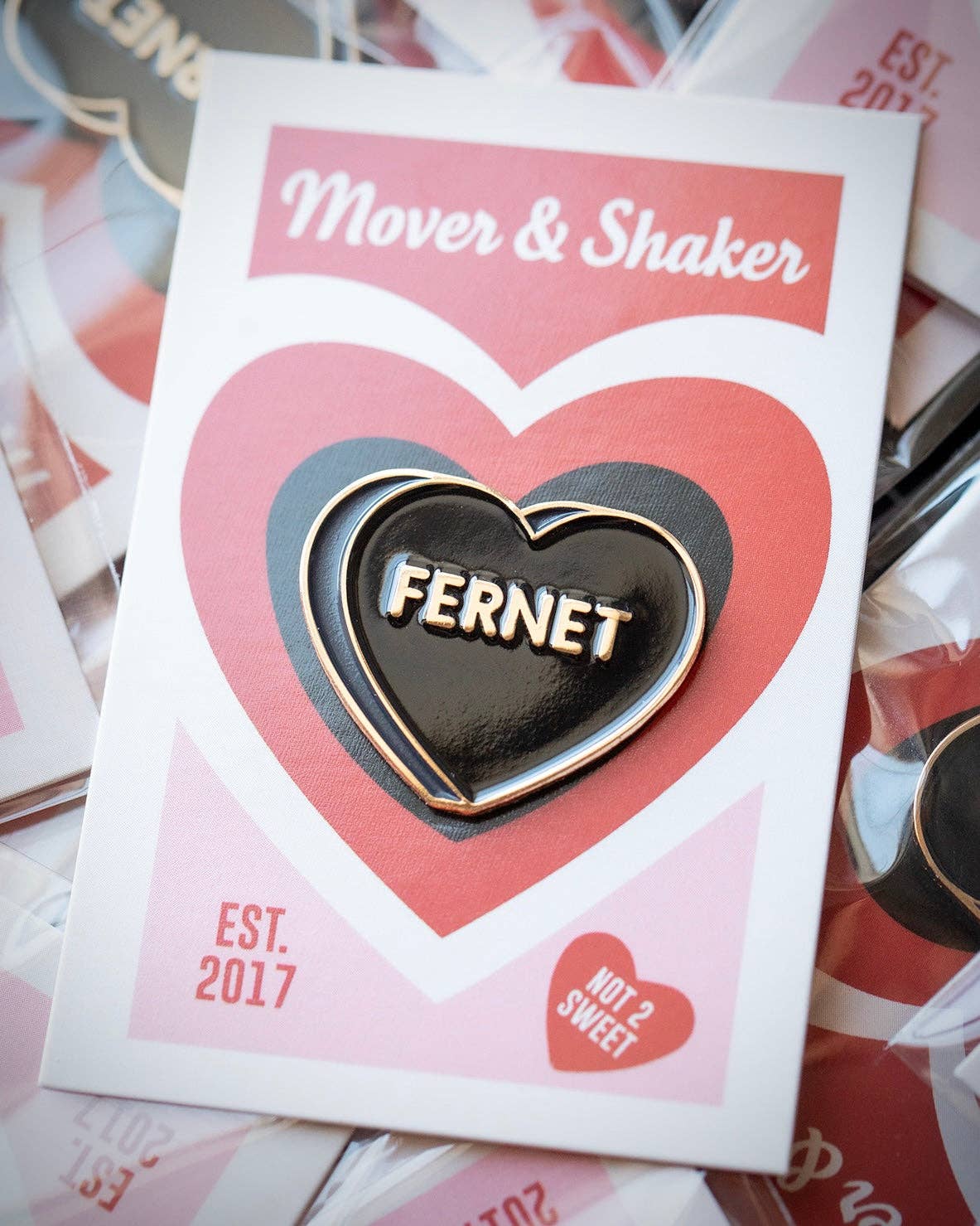 Fernet Sweethearts Pin