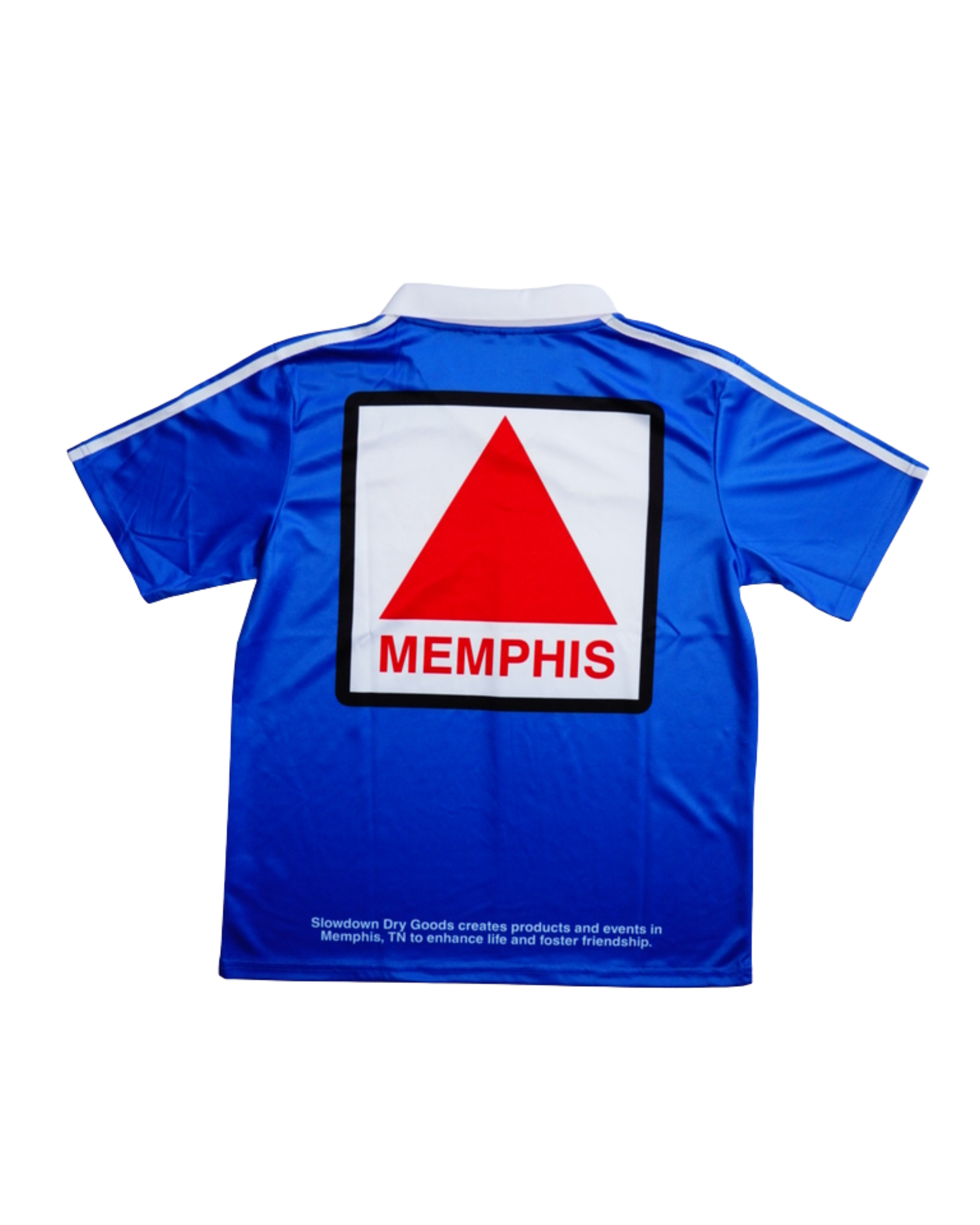 Slowdown Symbol Soccer Jersey, Royal Blue Color Way
