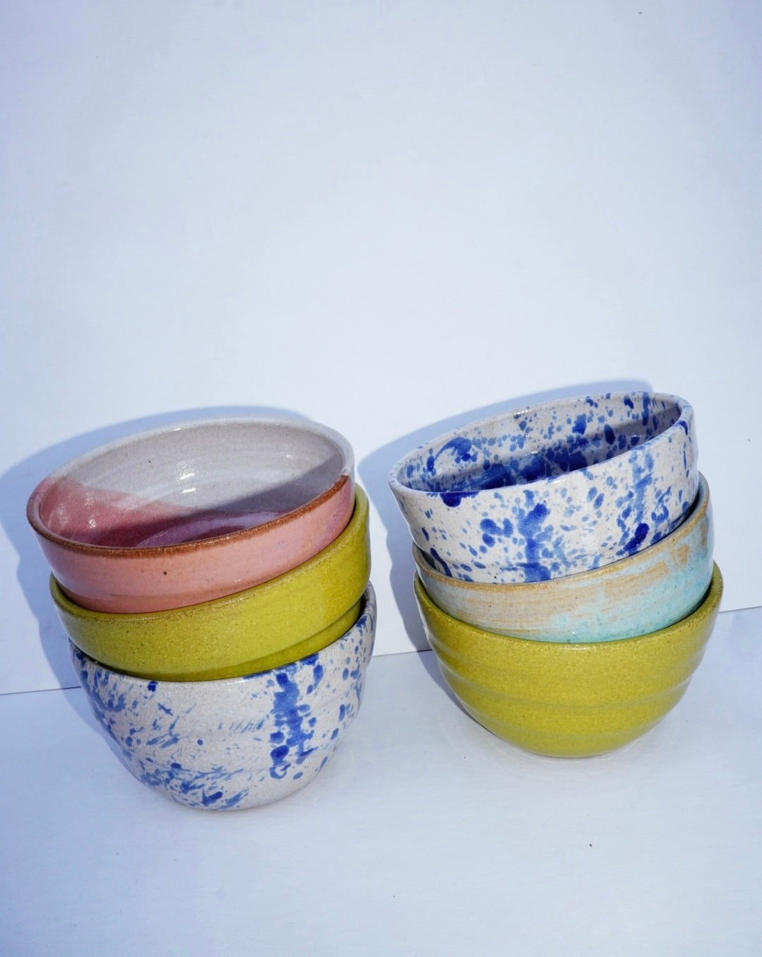 KB pottery Ice cream bowls