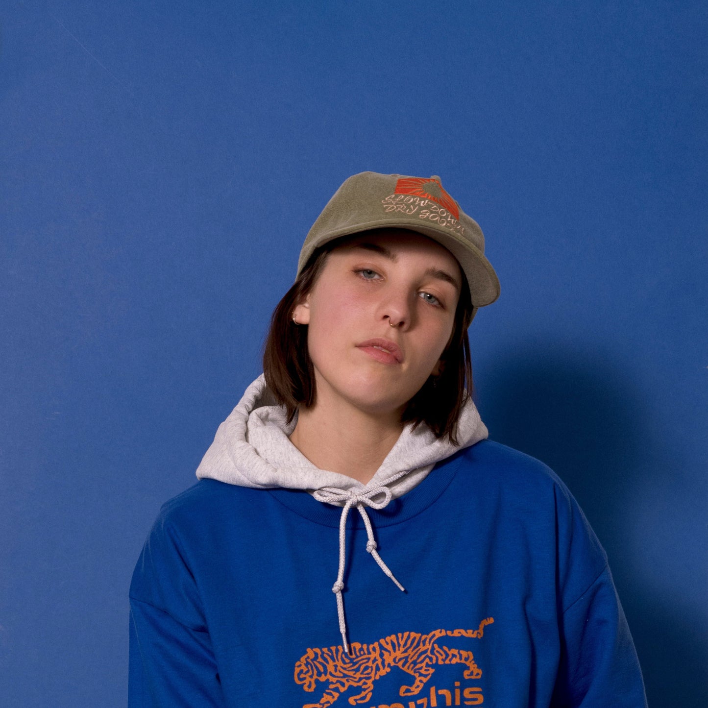 Tiger Shirt- Blue