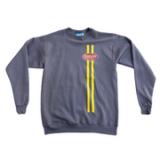 Stripe Sweatshirt Brown