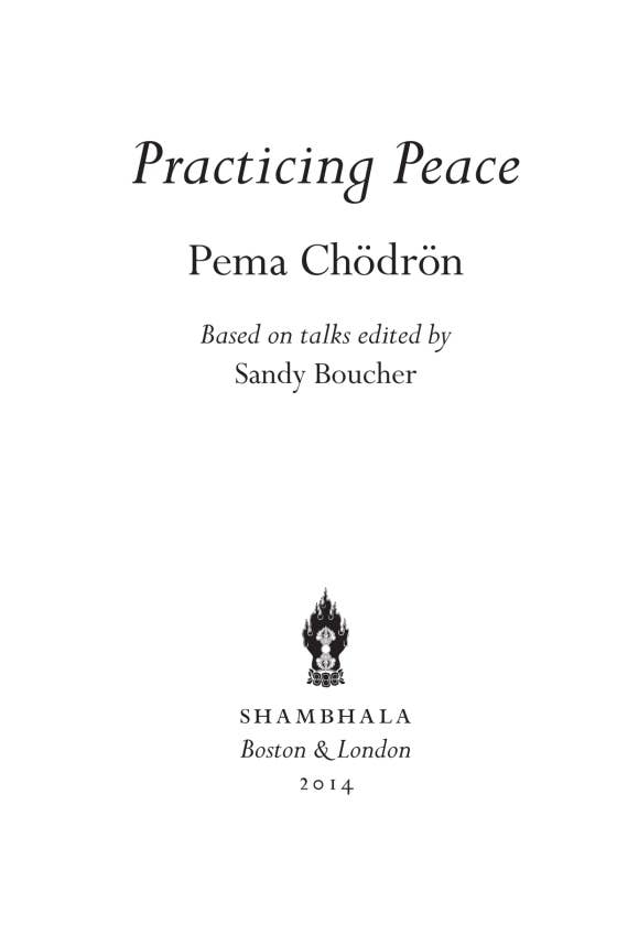 Practicing Peace