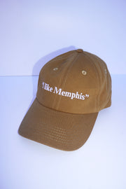 “I like Memphis” Canvas Tan Hat