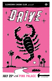 Slowdown Cinema Club Drive Poster
