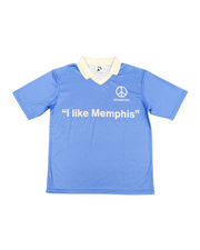 Slowdown Basic Memphis Jersey - Light Blue