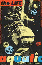 Slowdown Cinema Club Poster: Life Aquatic with Steve Zissou