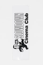 Slowdown Cinema Club Bumper Sticker 3x10