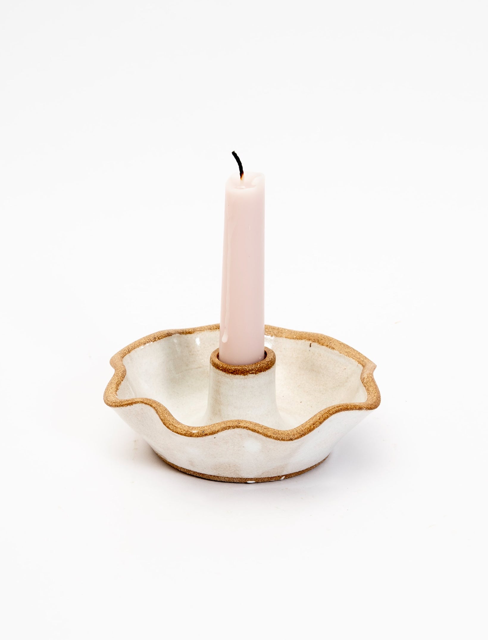 KB Pottery Candle Holder