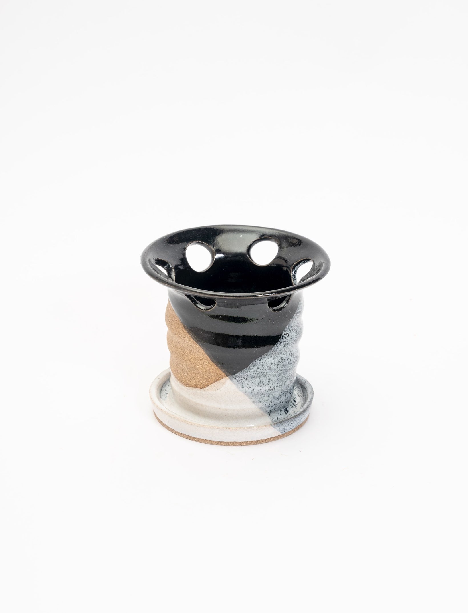 KB Pottery Brush Holder