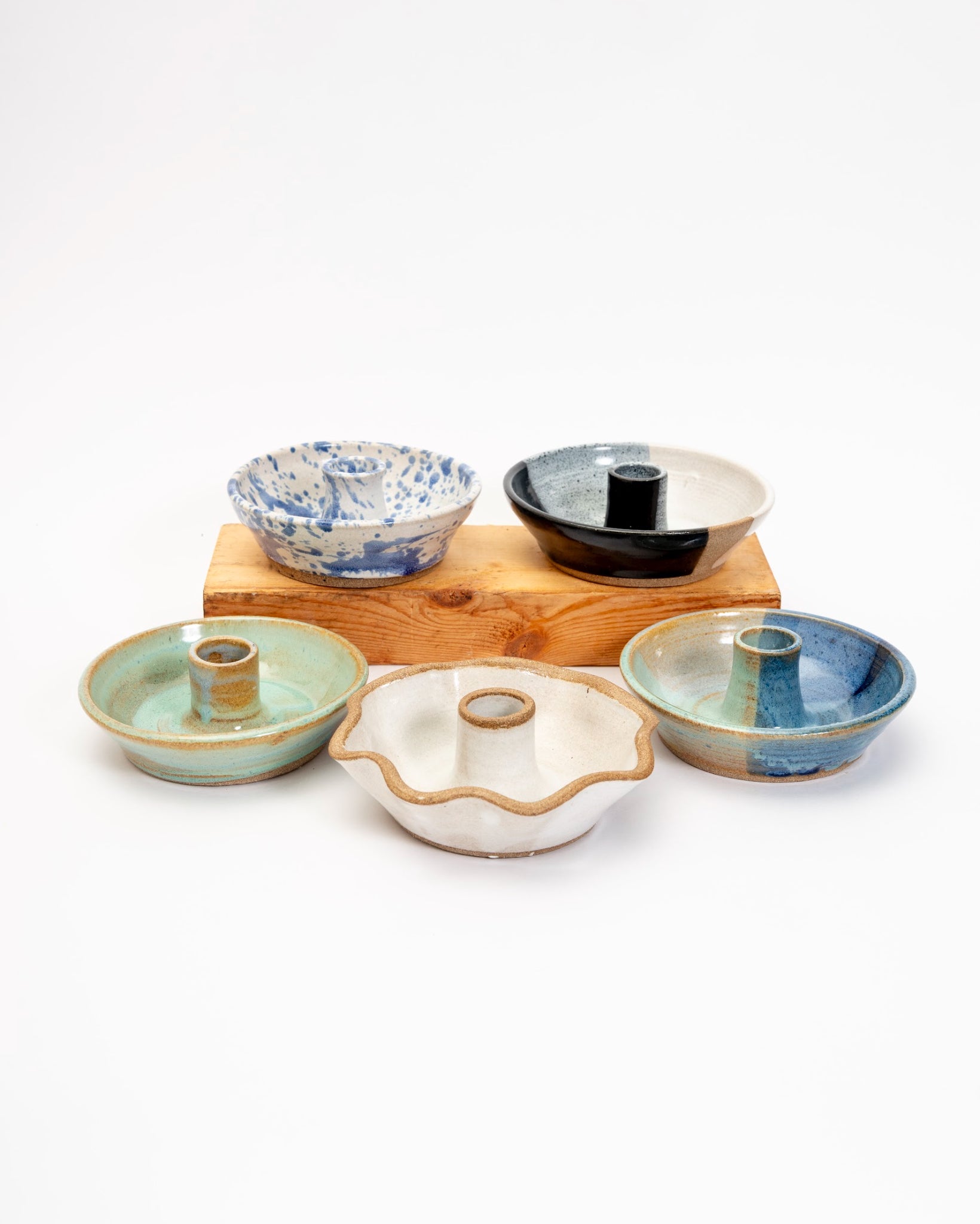 KB Pottery Candle Holder