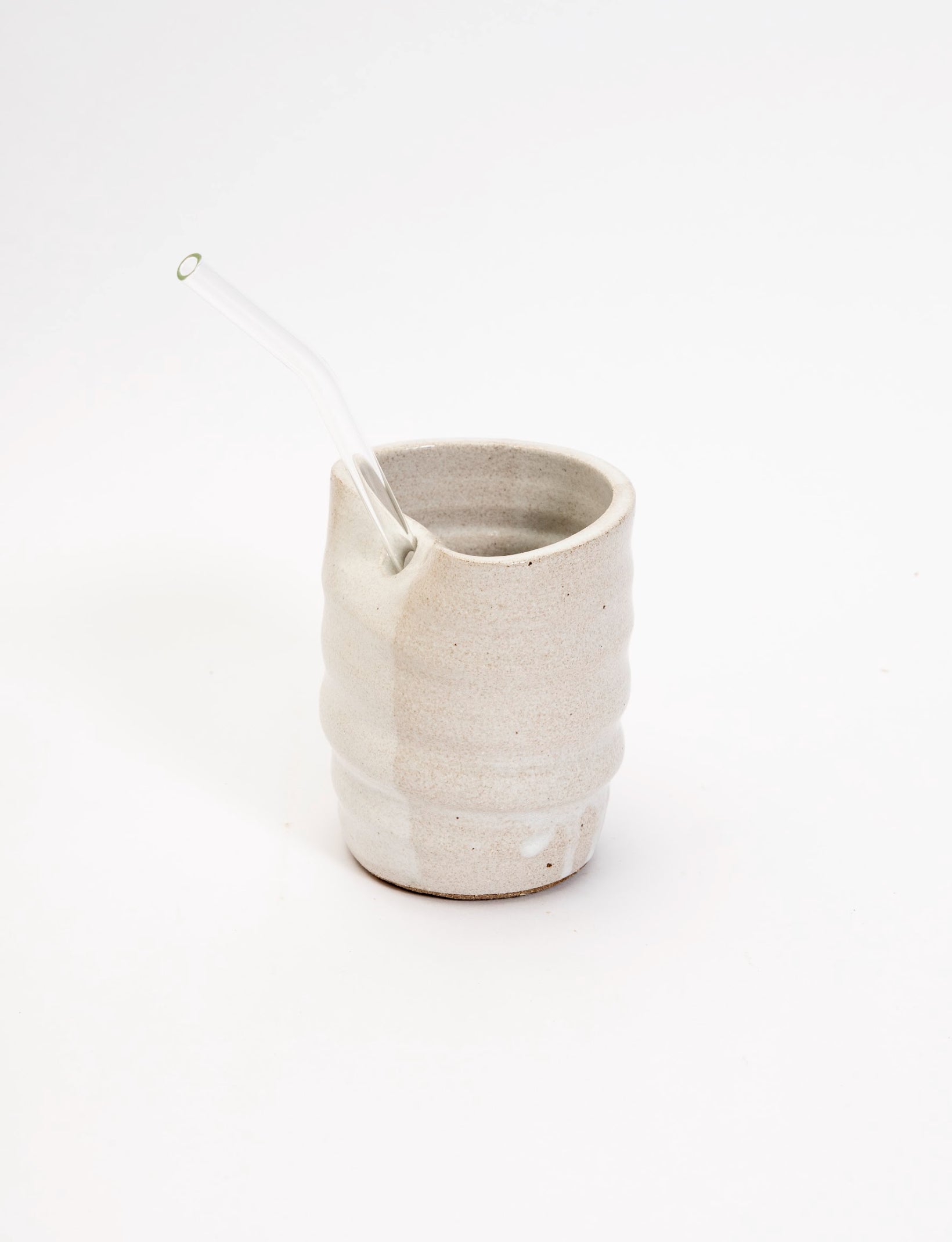 KB Pottery Straw Cup