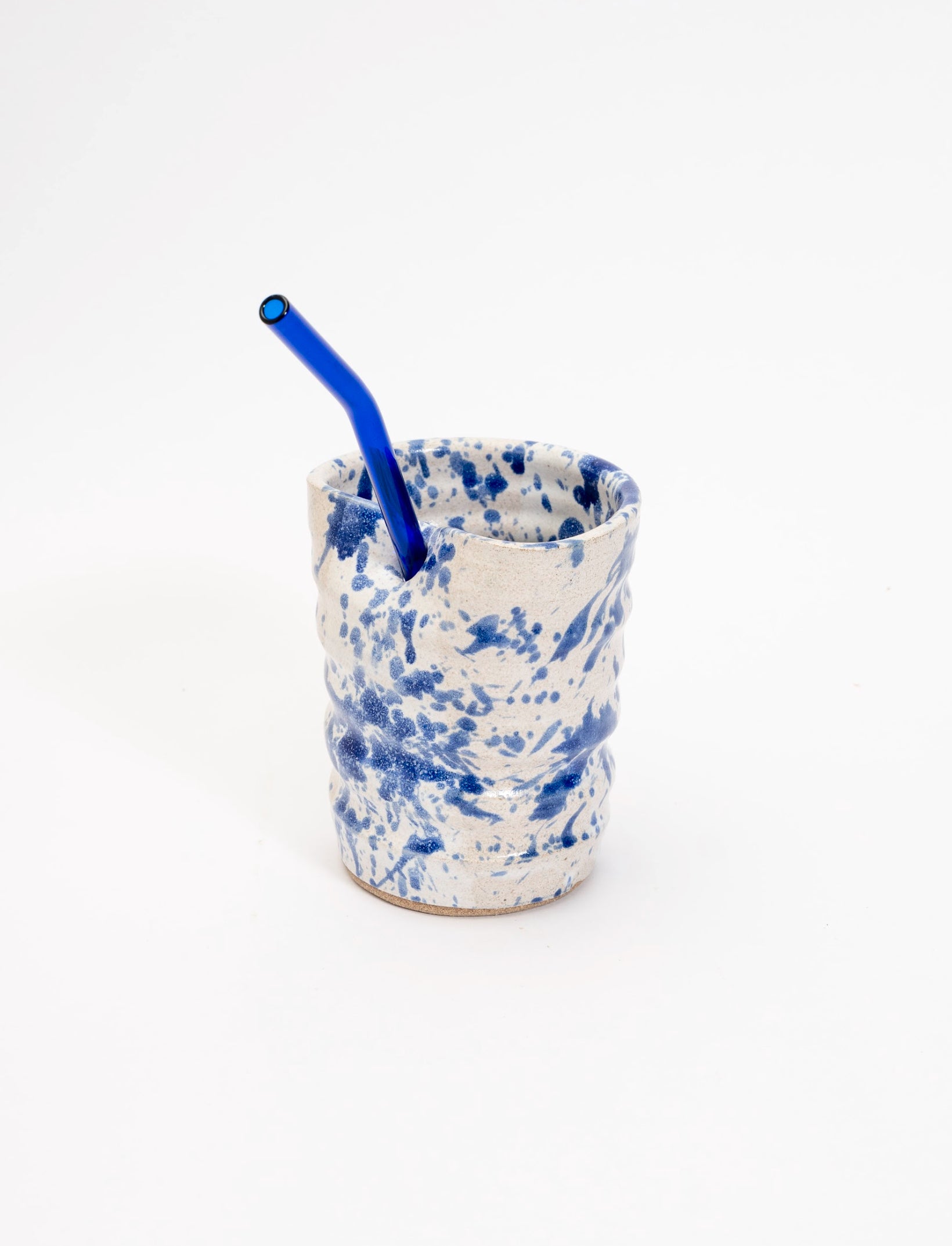 KB Pottery Straw Cup