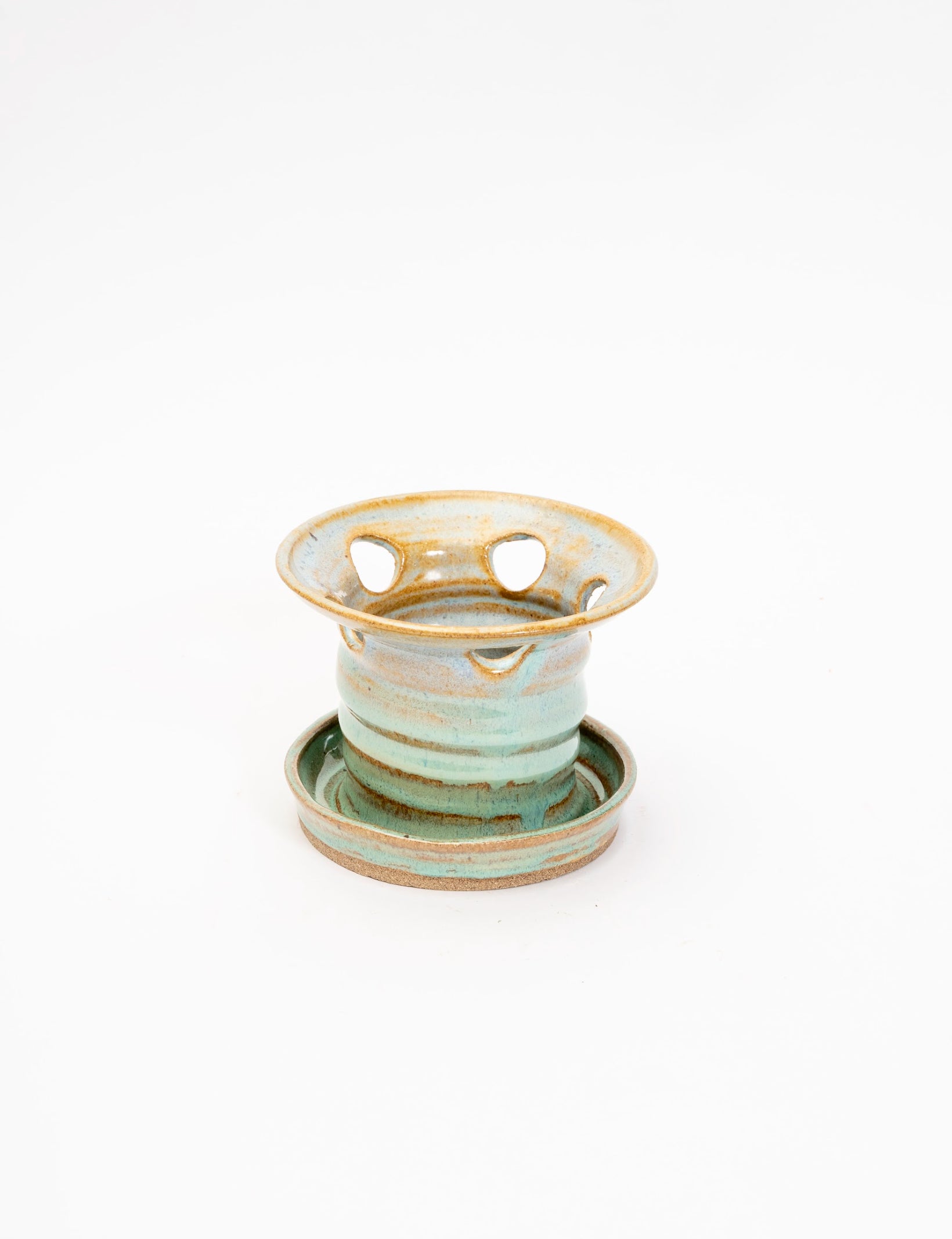 KB Pottery Brush Holder