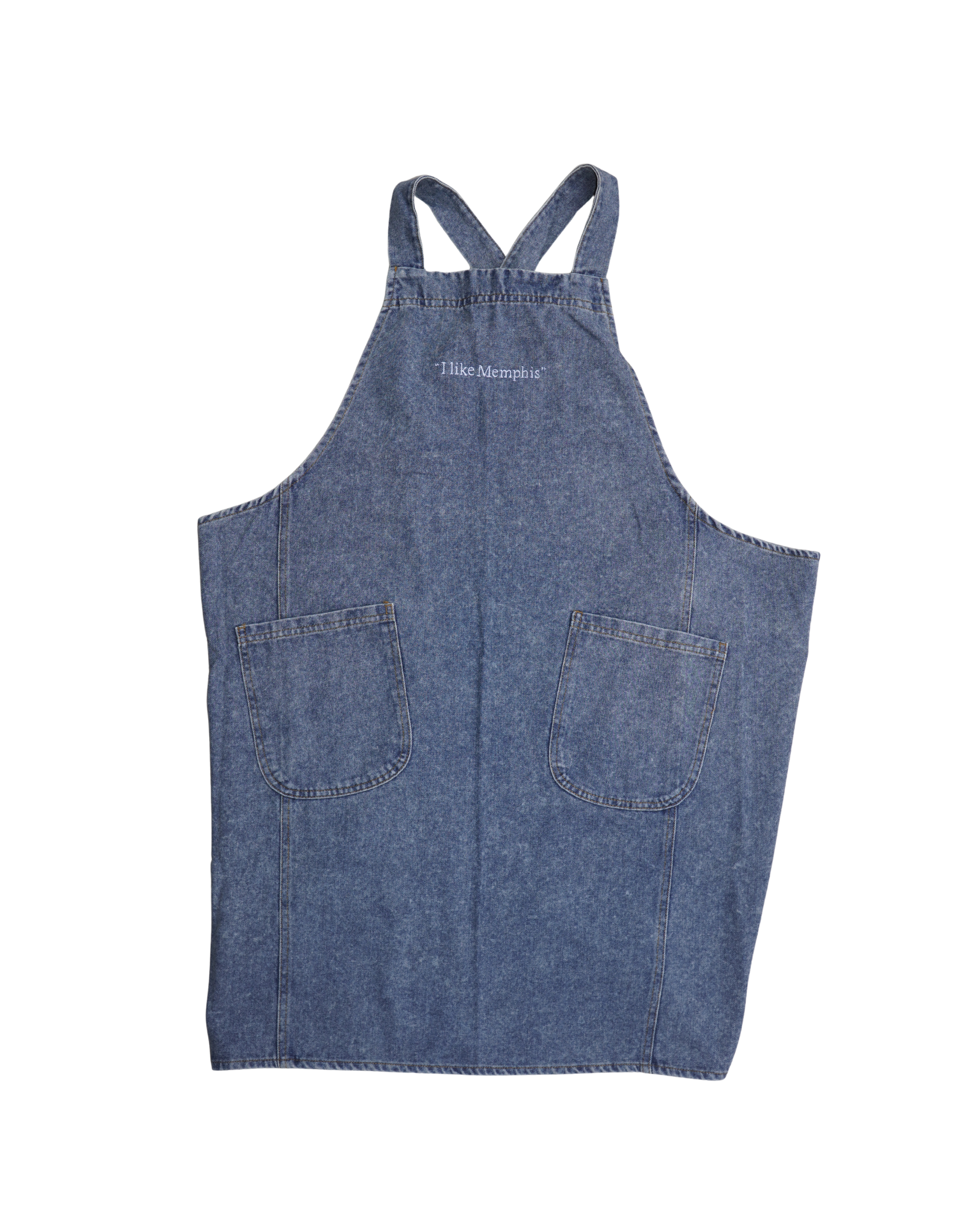 “I like Memphis” Denim Apron
