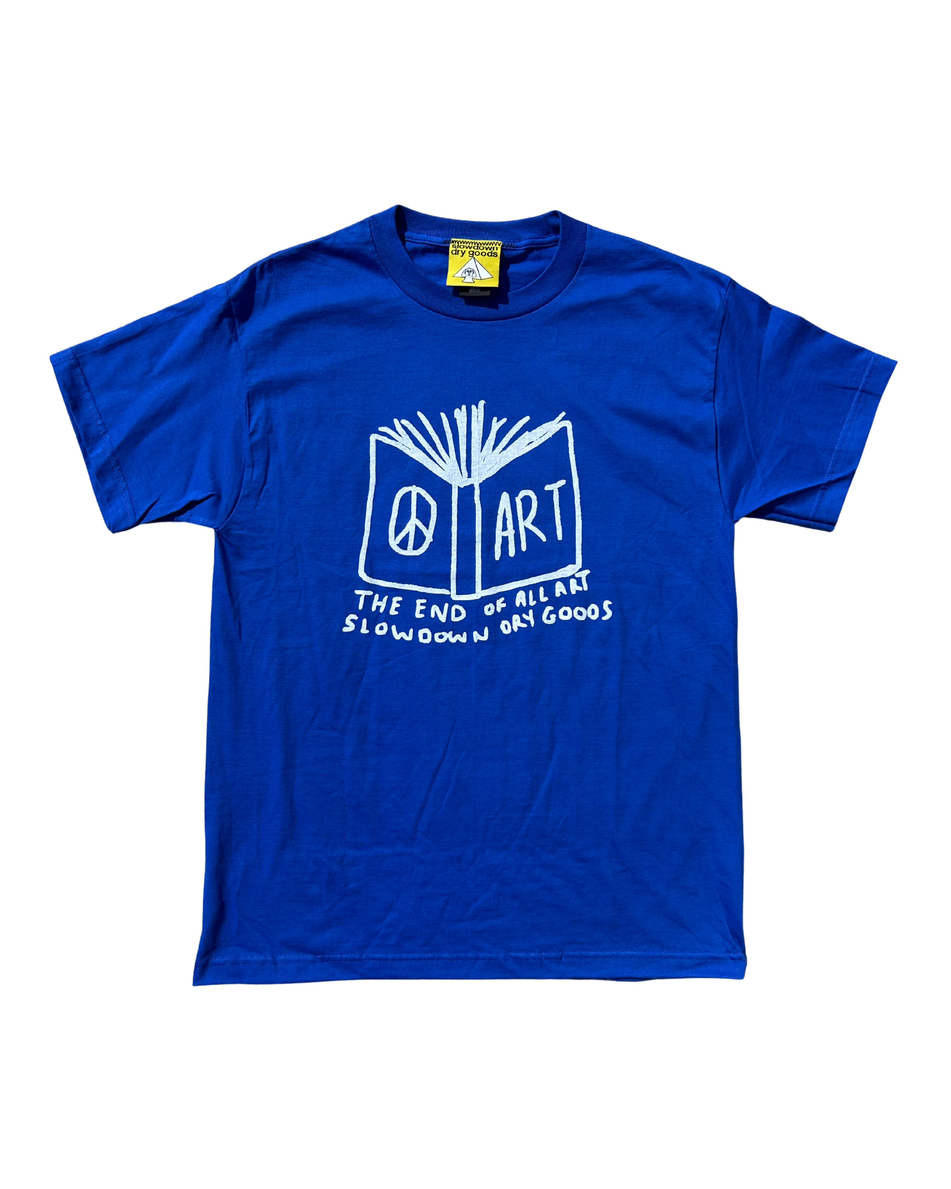 End of All Art x Slowdown Peace and Art Book Shirt