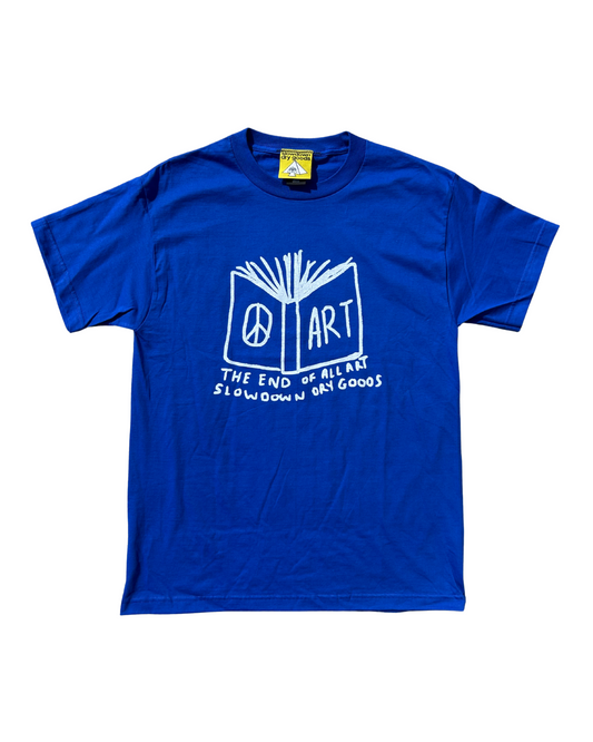 End of All Art x Slowdown Peace and Art Book Shirt
