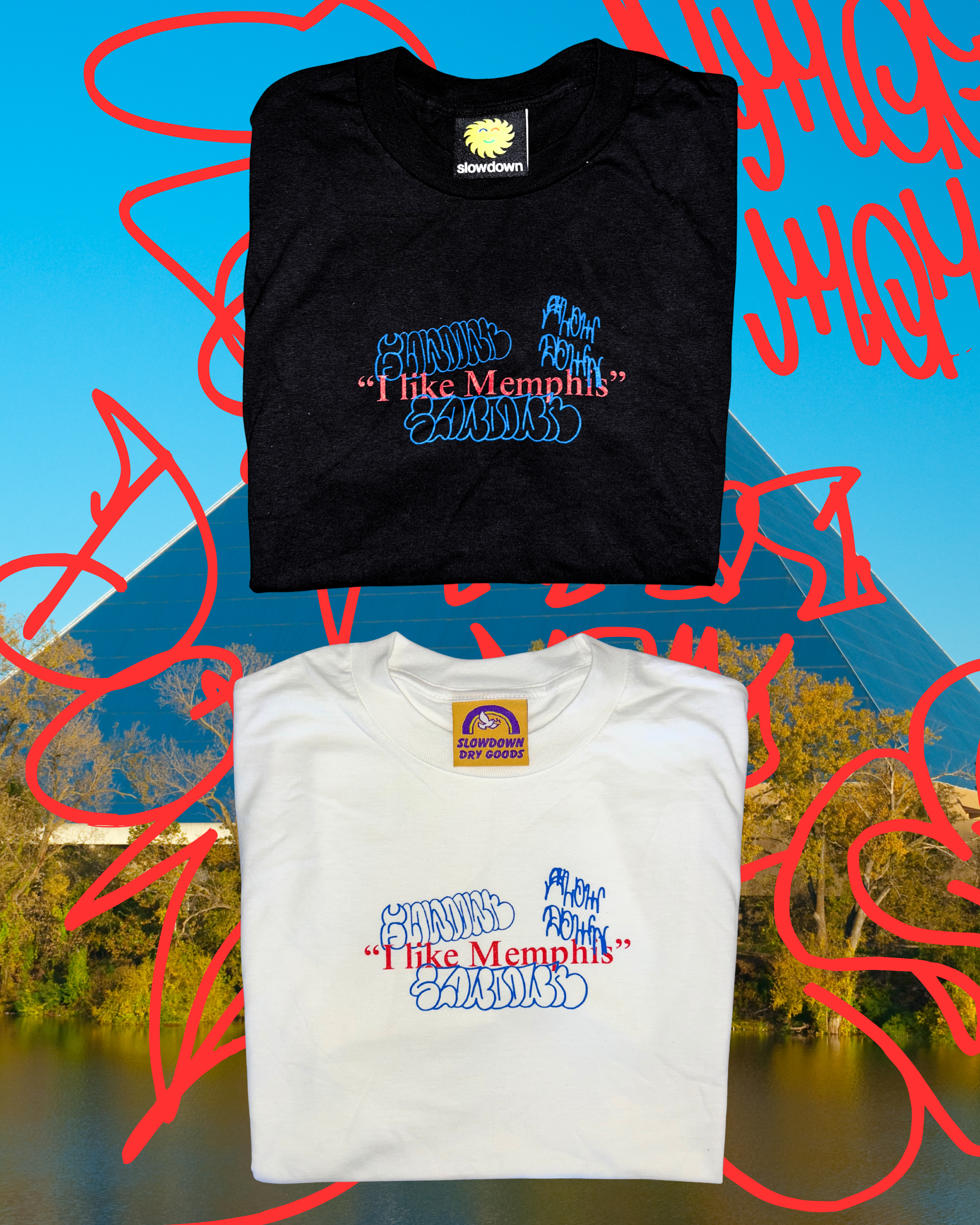 “I like Memphis” Graffiti Shirt