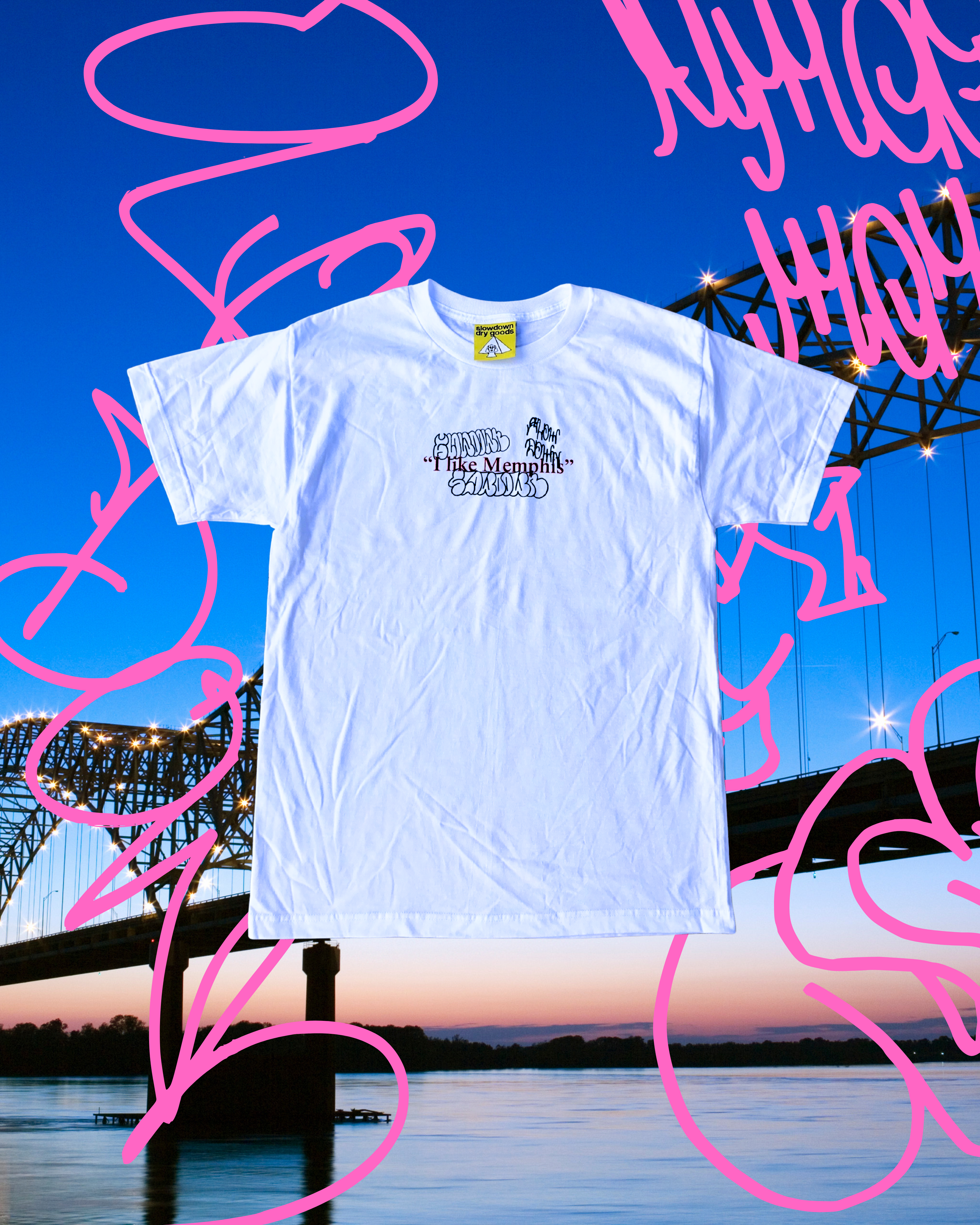 “I like Memphis” Graffiti Shirt