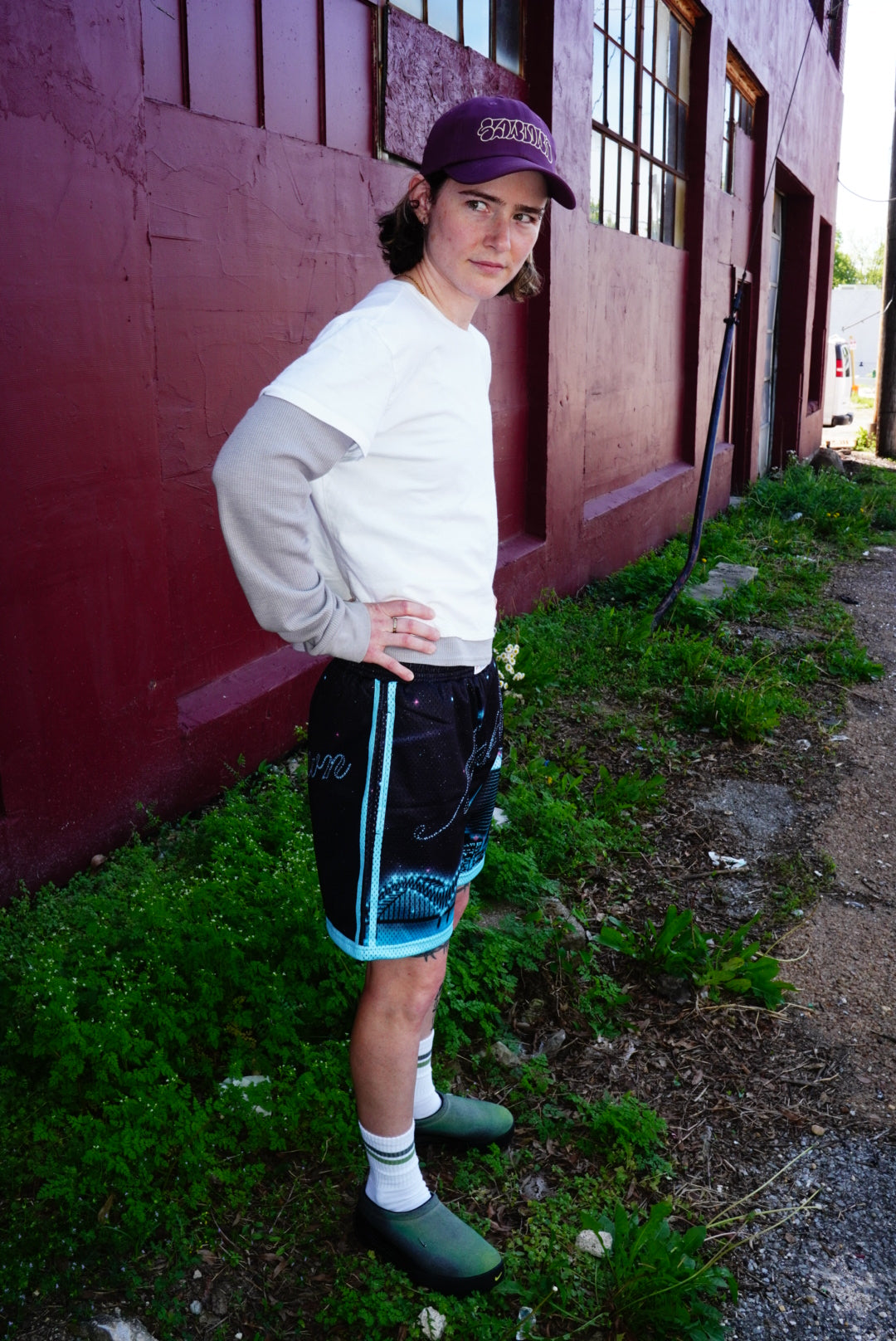 Slowdown Airbrushed Constellation Shorts