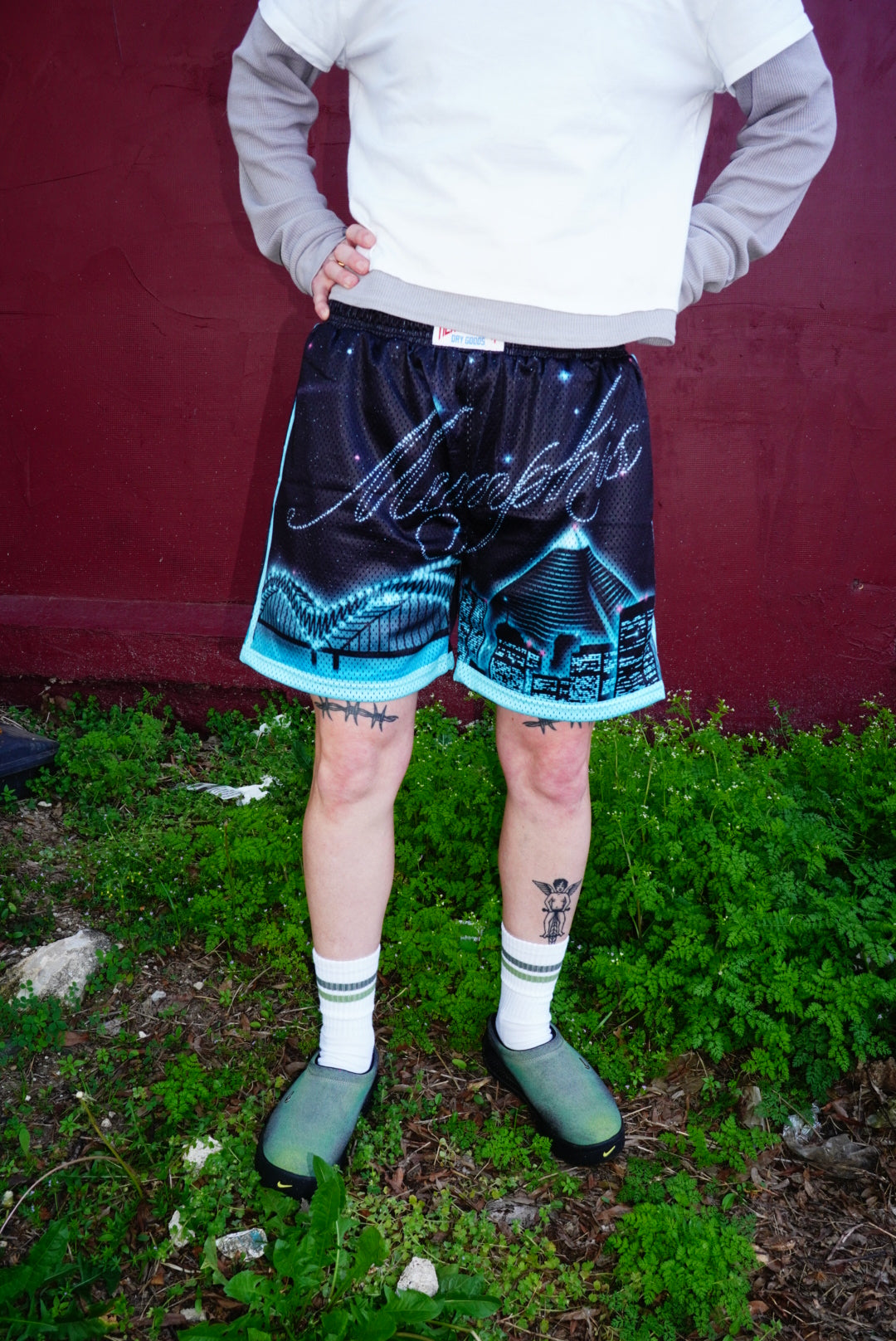 Slowdown Airbrushed Constellation Shorts