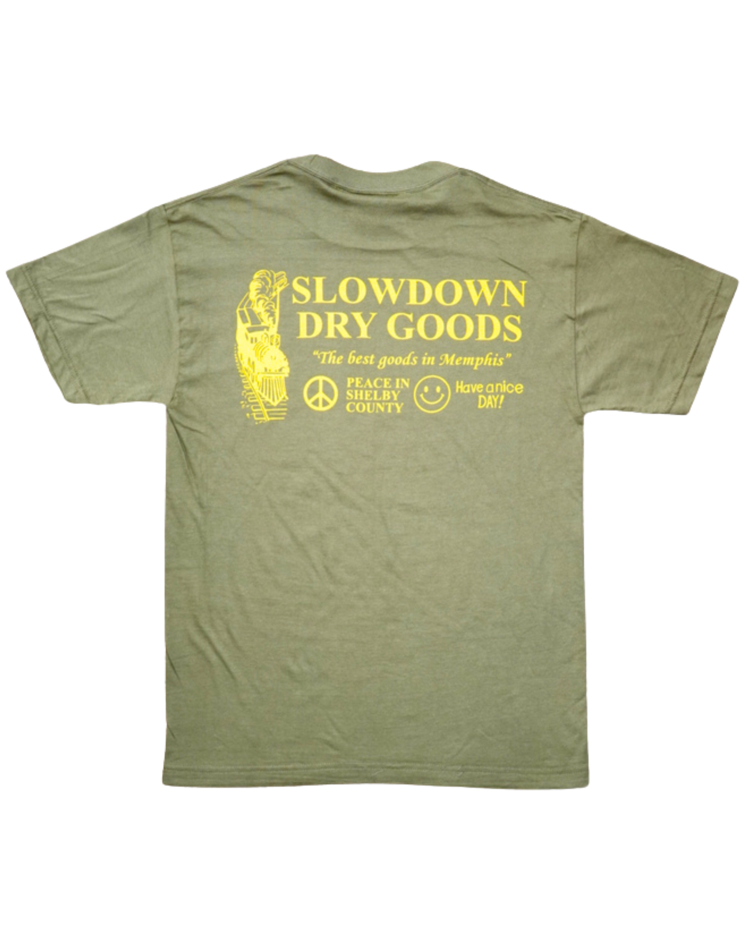 “I like Memphis” Dark Green