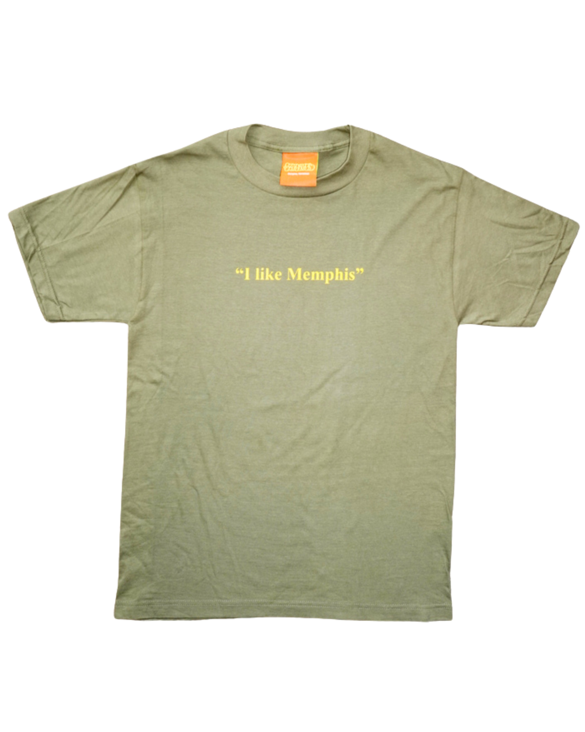 “I like Memphis” Dark Green