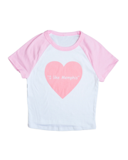 Pink “I like Memphis” TINY Tee