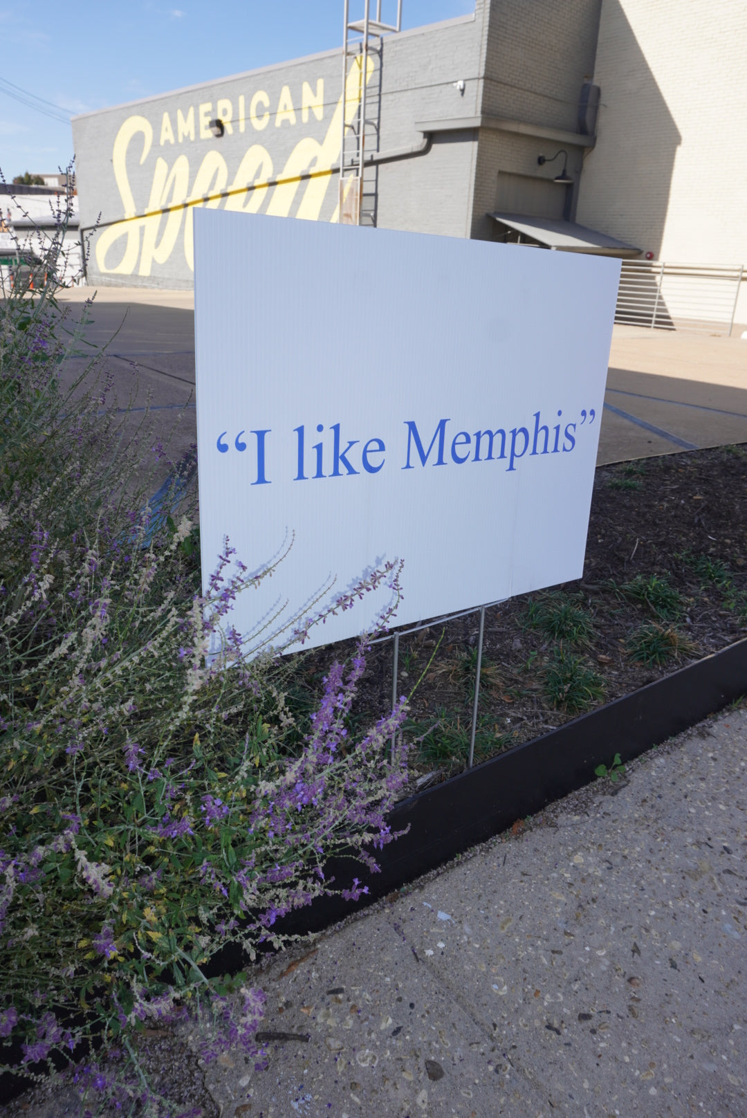 “I like Memphis” Yard Sign