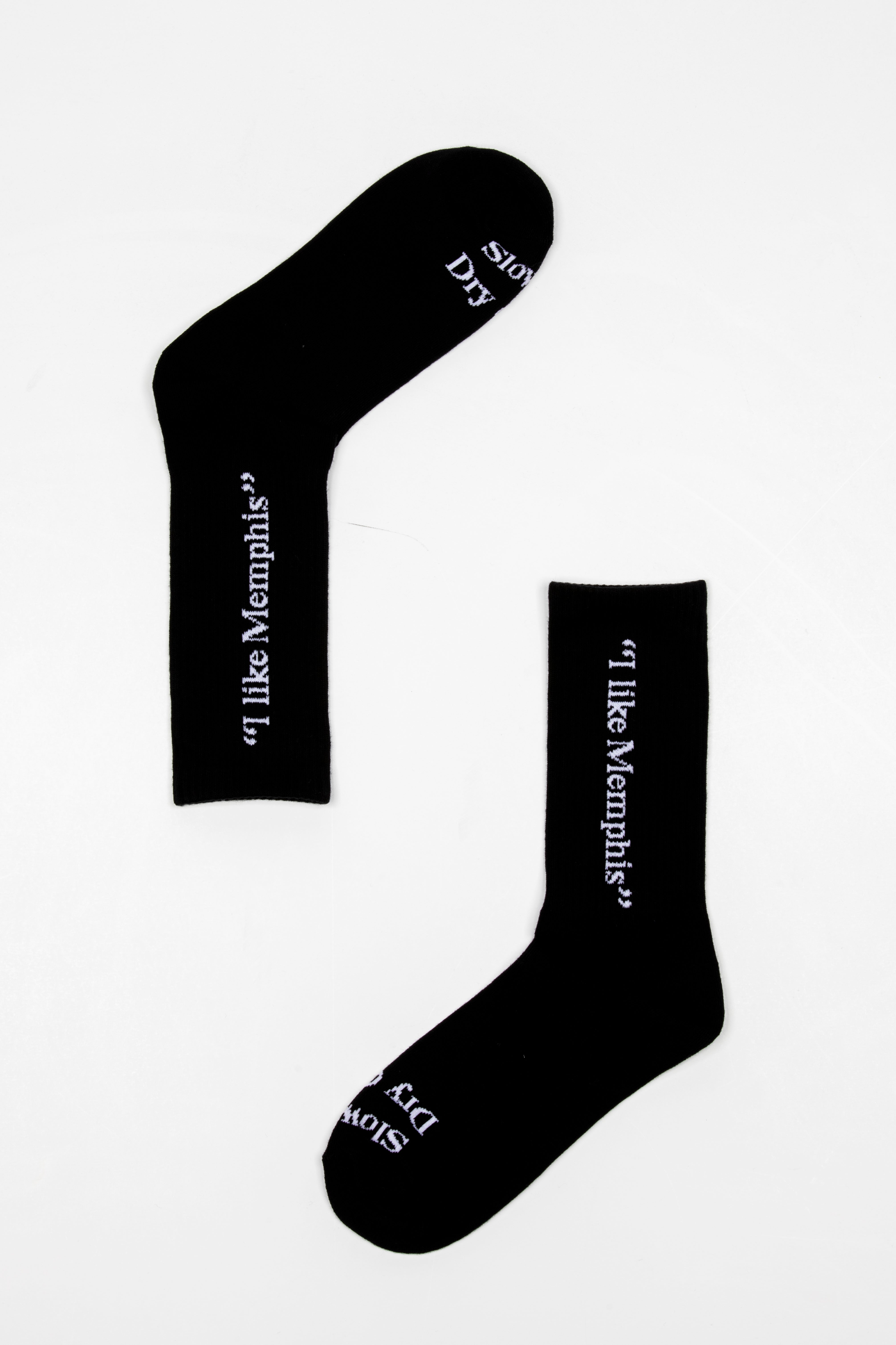 “I like Memphis” Socks Black